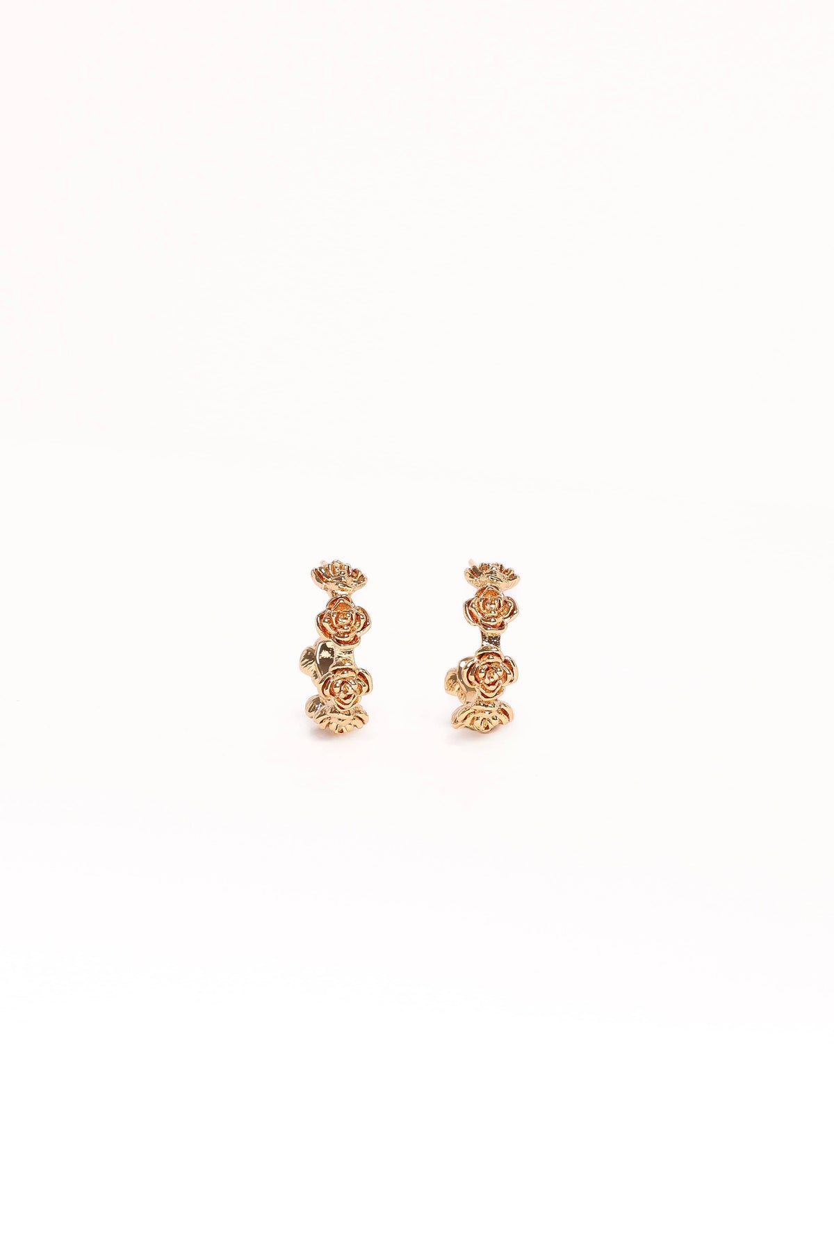 Jennie Flower Earrings in Gold – view 5 of 5