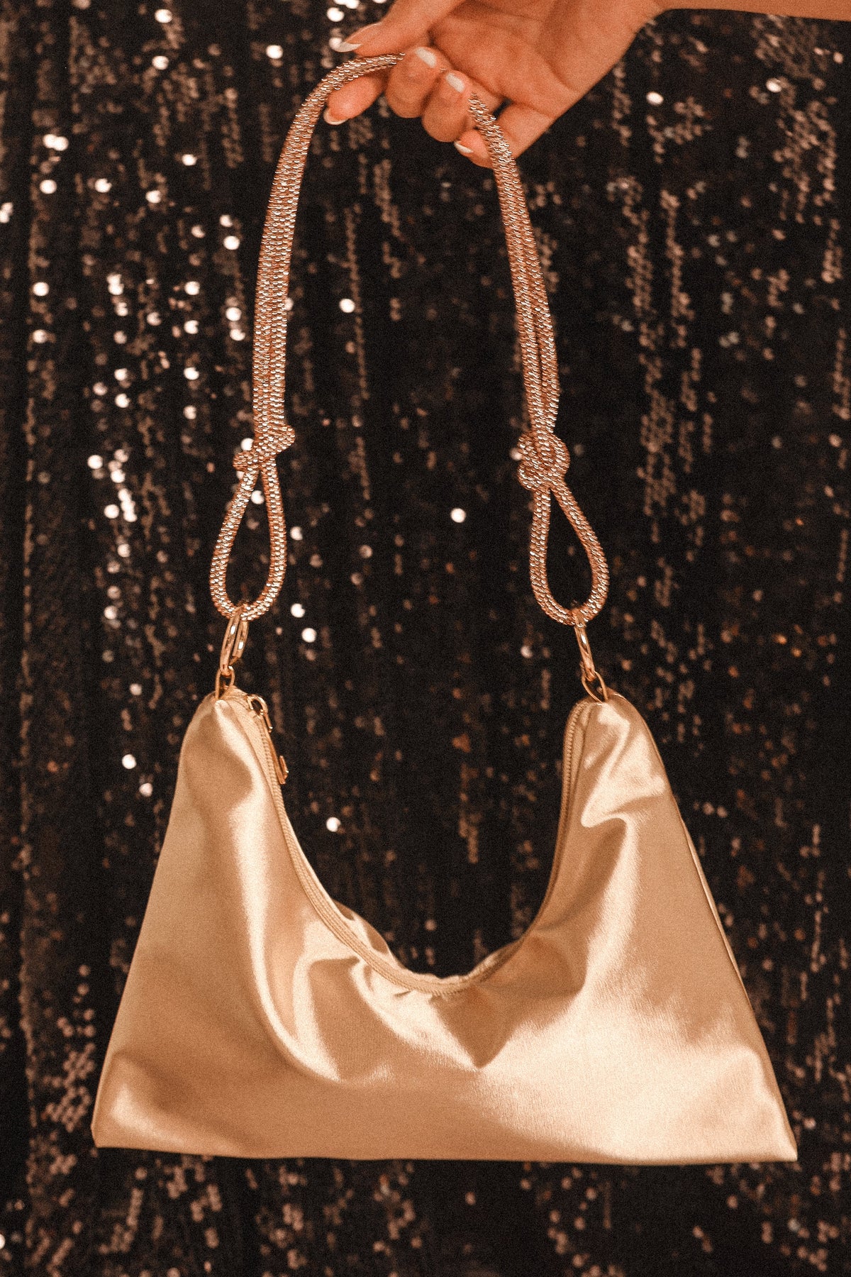 Jones Shoulder Bag in Gold – view 1 of 2