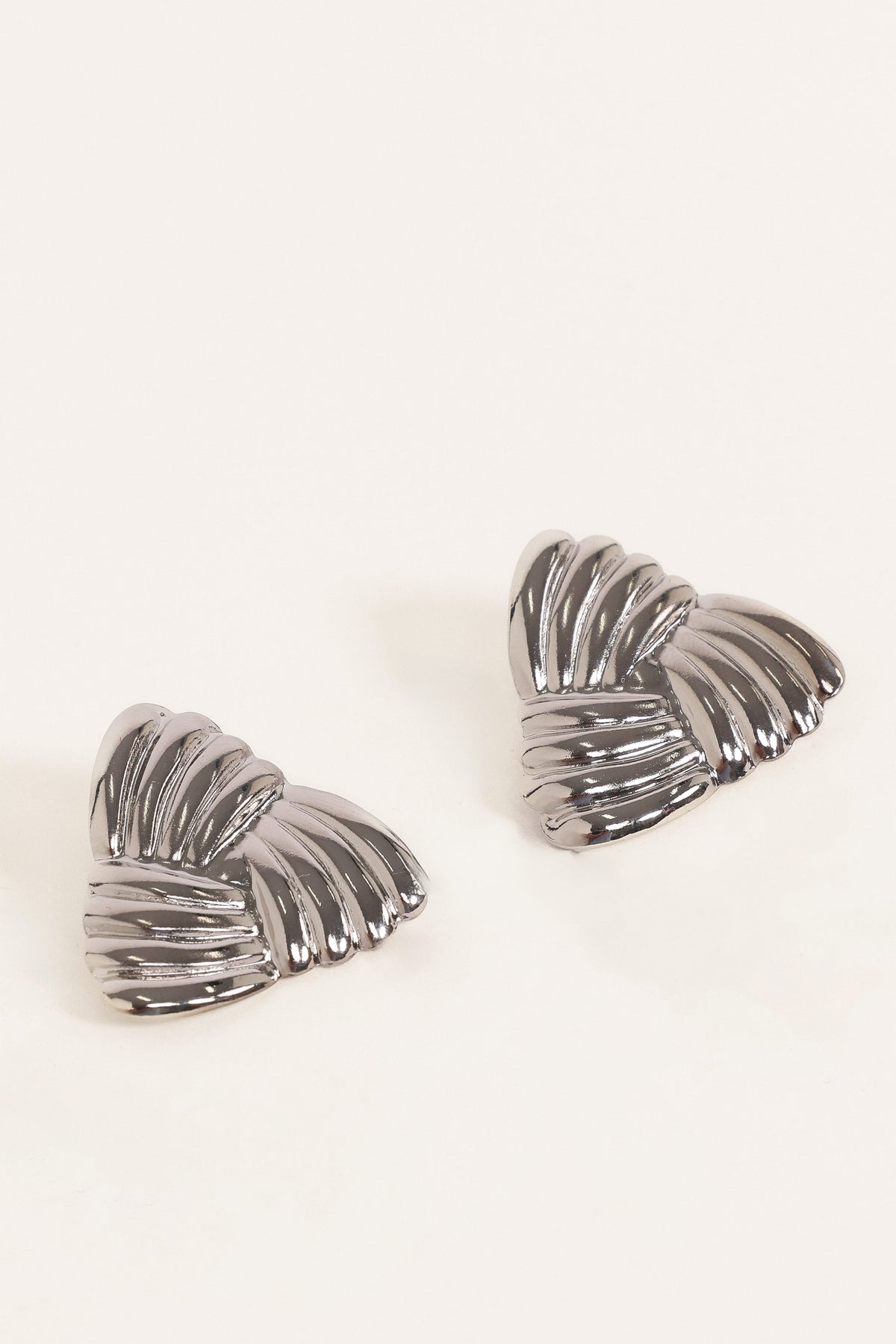 Katana Earrings in Silver – view 1 of 2