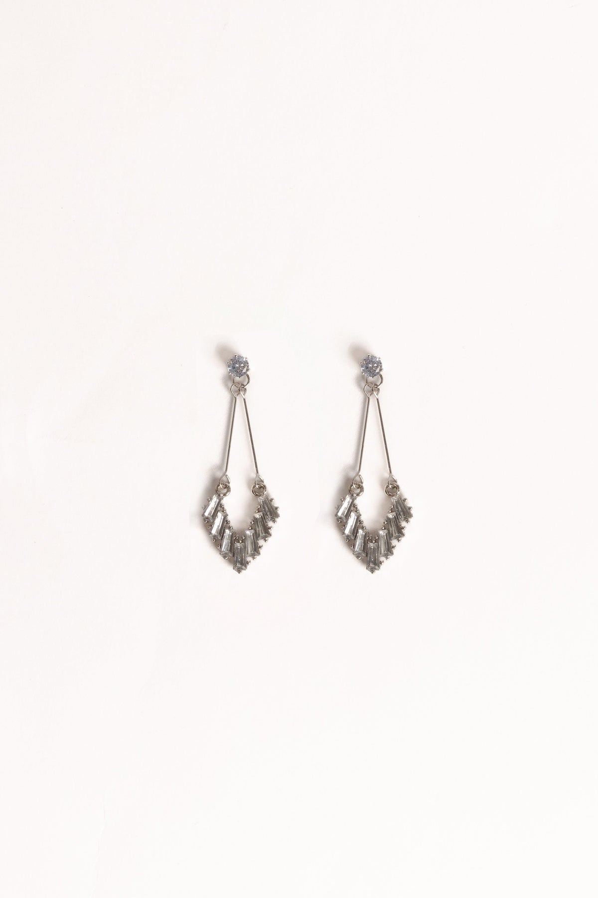 Kathy Earrings in Silver – view 2 of 2