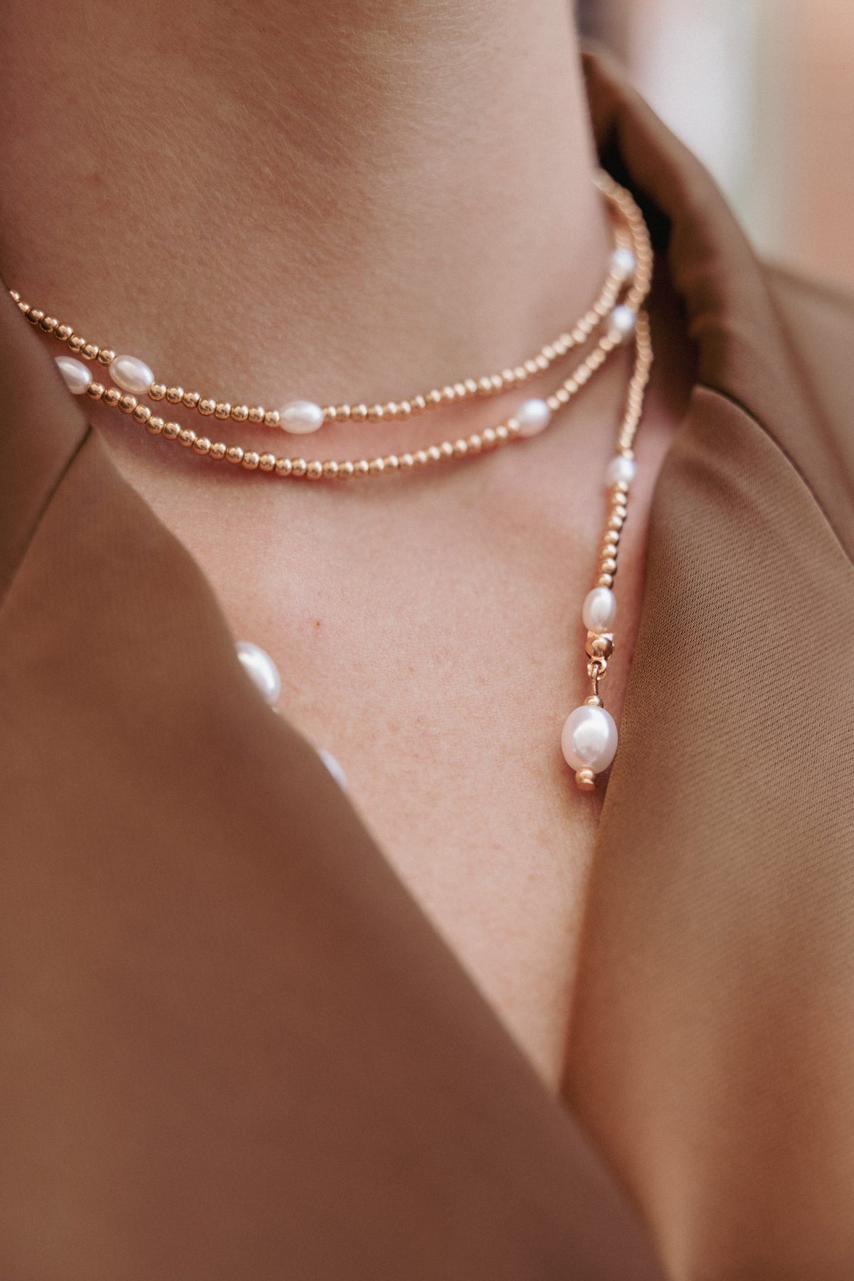 Kimberly Necklace in Gold – view 1 of 4