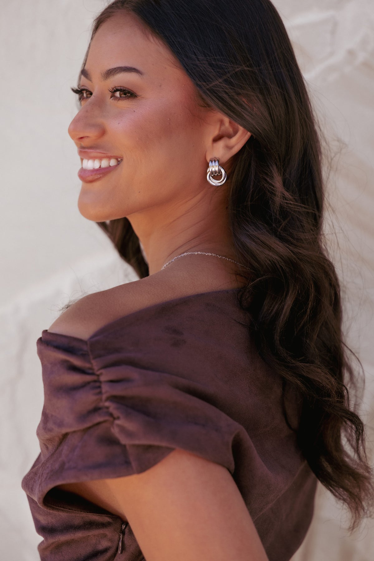 Kinley Earrings in Silver – view 4 of 4
