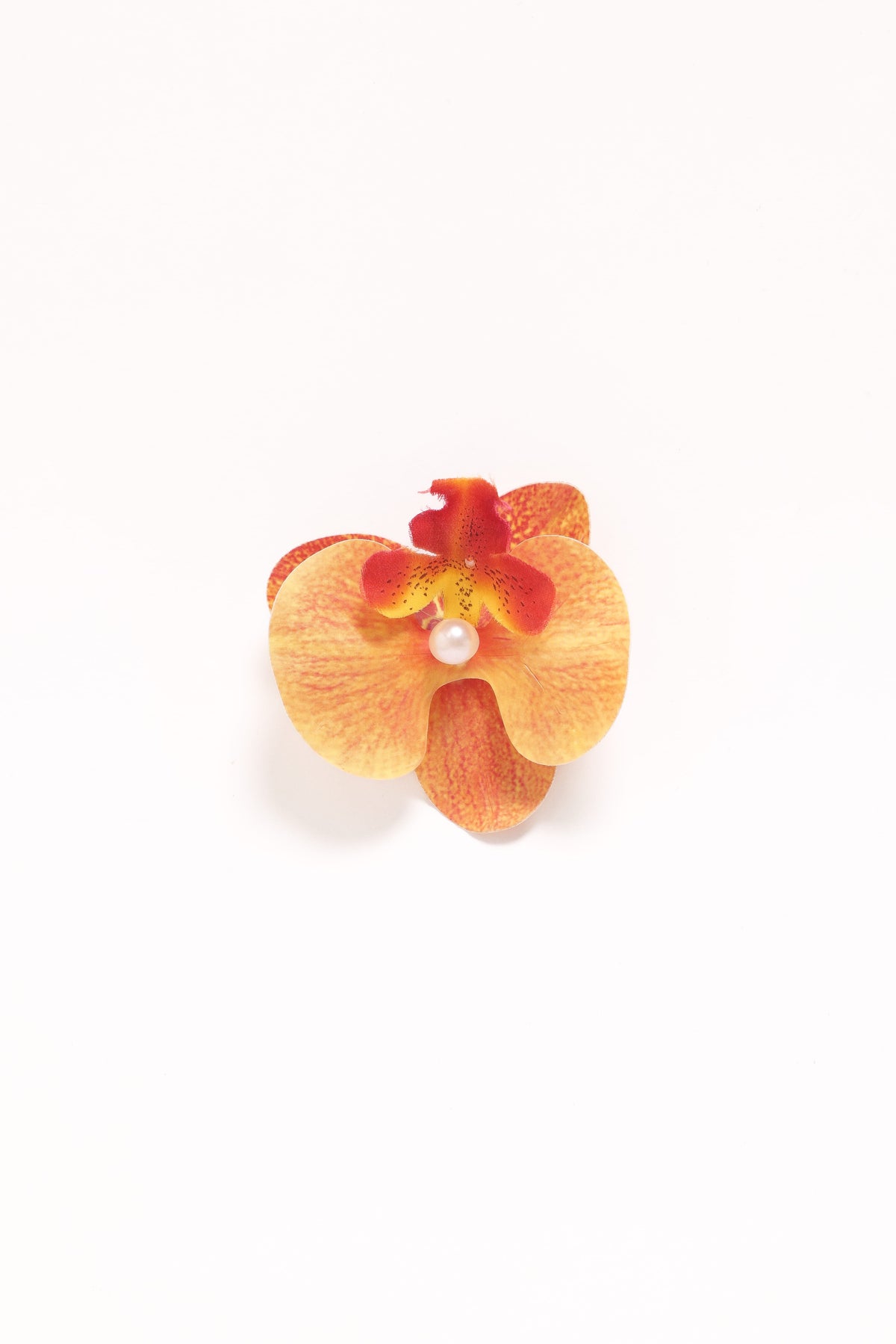 Leila Orchid Hair Clip in Orange – view 2 of 5