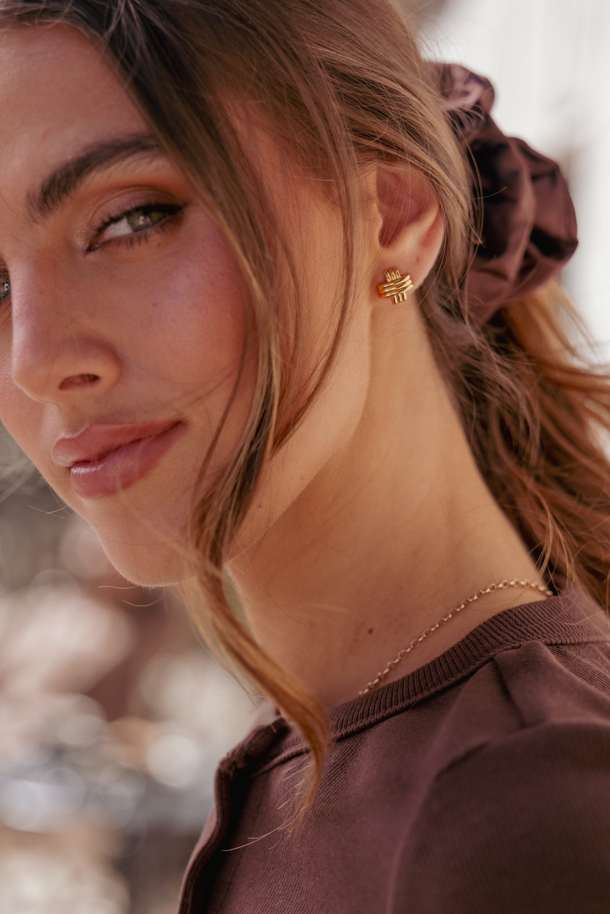 Lorna Earrings in Gold – view 5 of 5