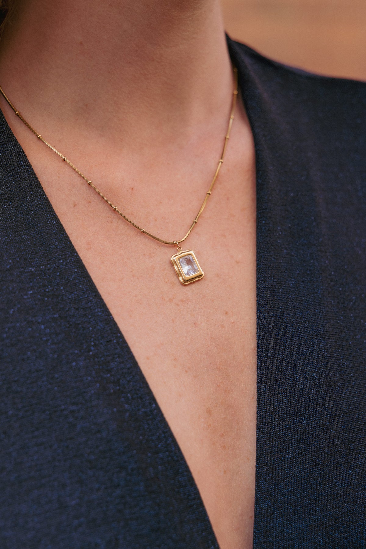 Lyla Necklace in Gold