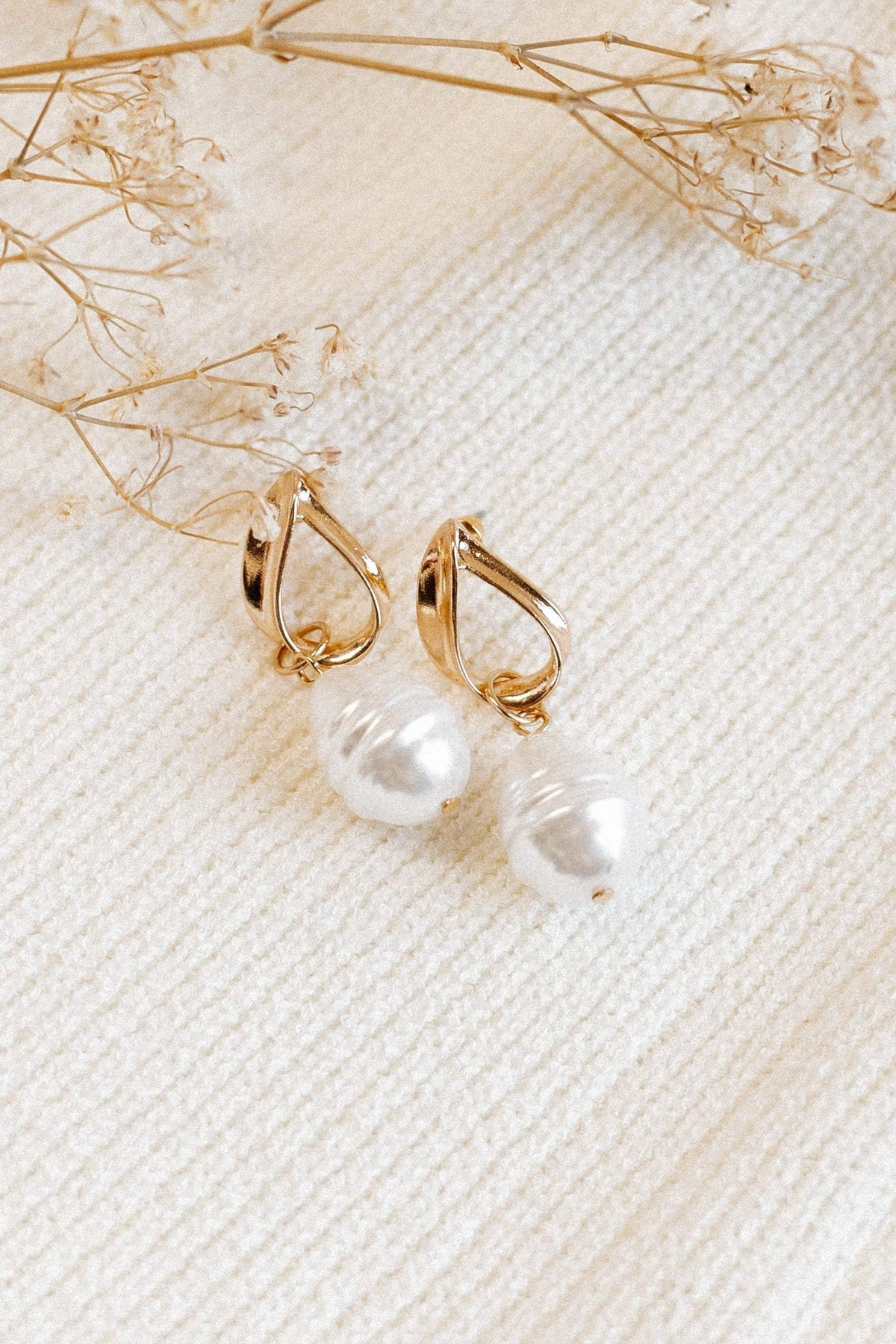 Medella Earrings in Pearl – view 2 of 4