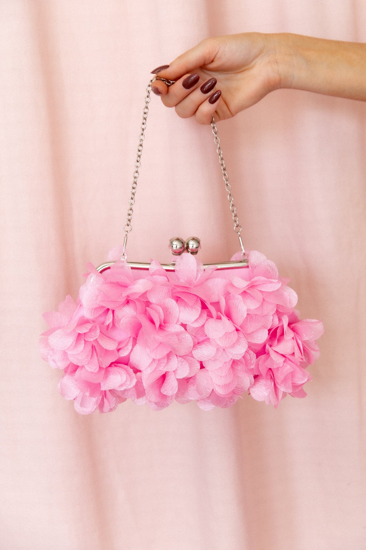 Mon Amour Floral Clutch in Pink – view 3 of 5