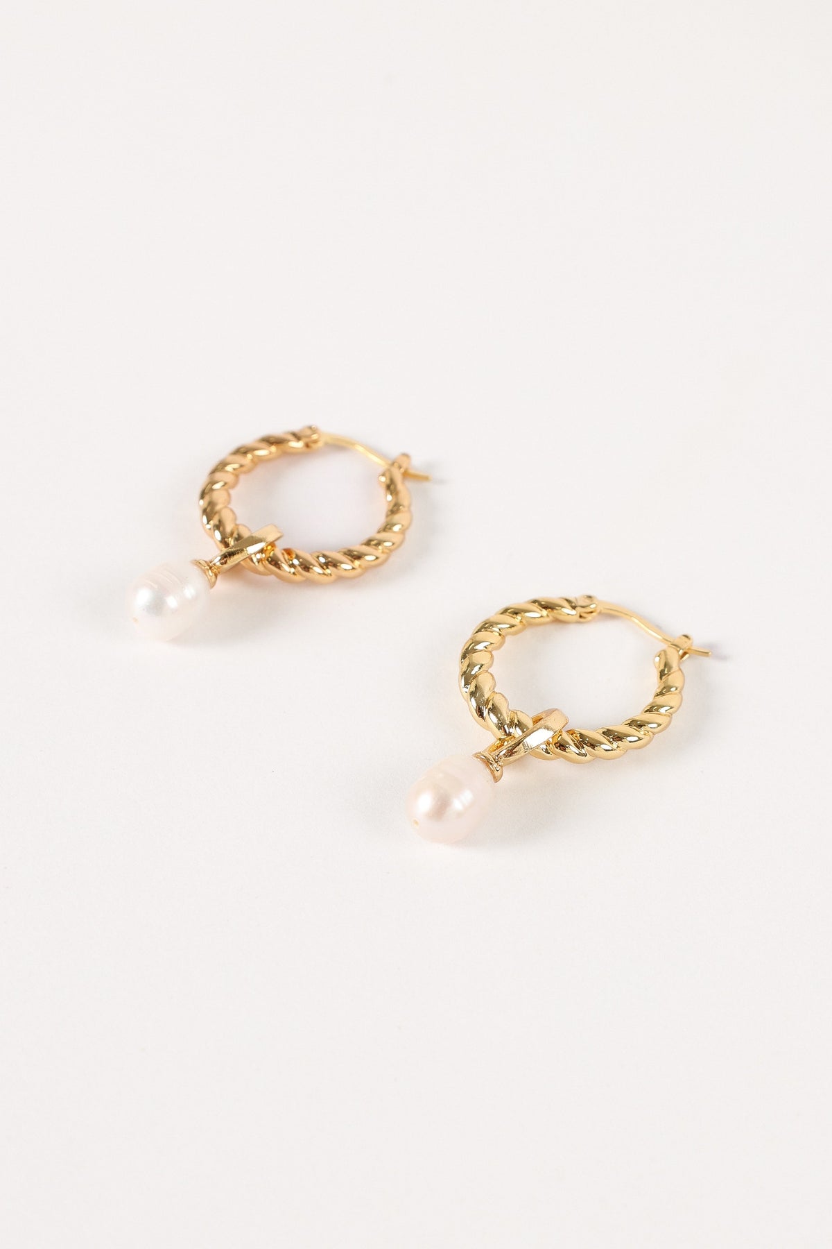Monika Hoop Earrings in Gold – view 4 of 6