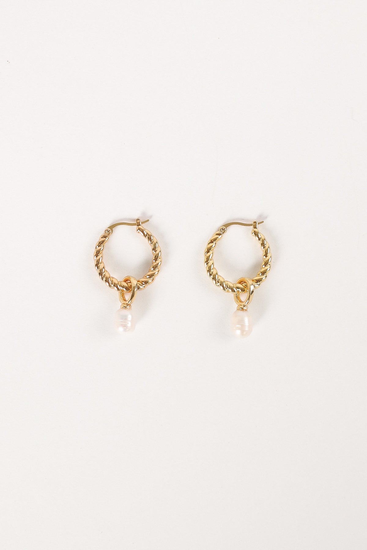 Monika Hoop Earrings in Gold – view 6 of 6