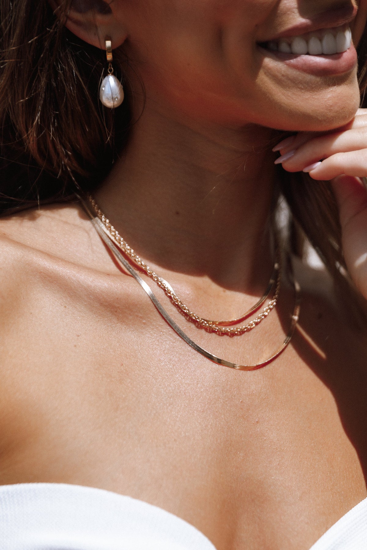 Murphy Layered Necklace in Gold – view 1 of 2