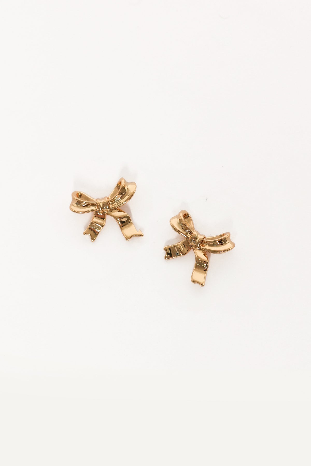 Myra Bow Earrings in Gold – view 1 of 2
