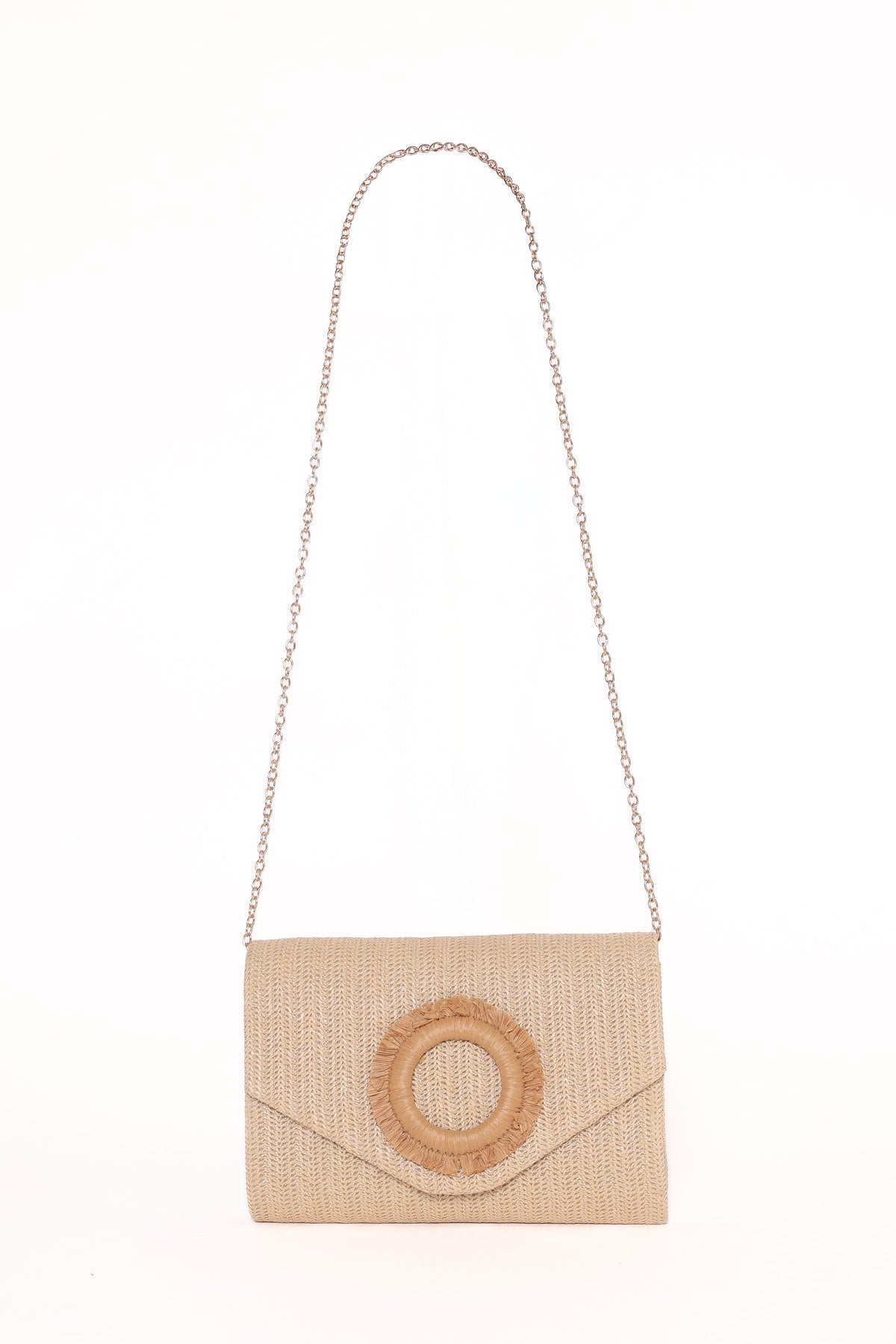 Panama Clutch in Sand – view 5 of 6