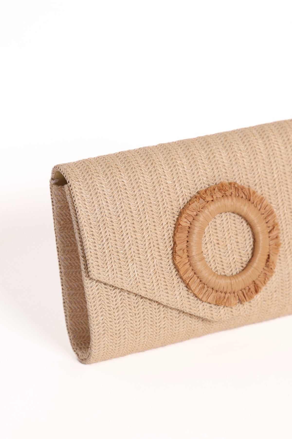 Panama Clutch in Sand – view 4 of 6