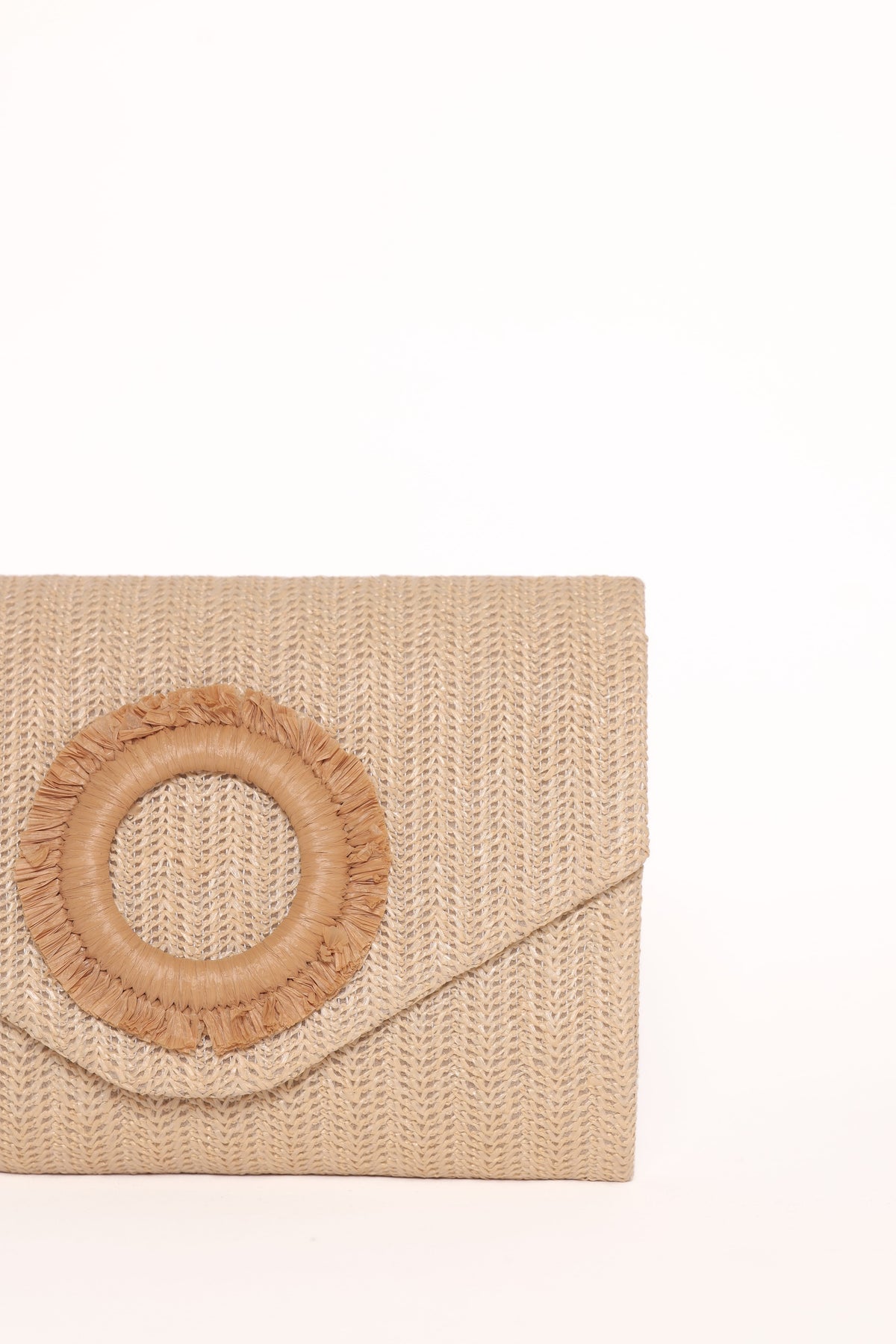 Panama Clutch in Sand – view 3 of 6
