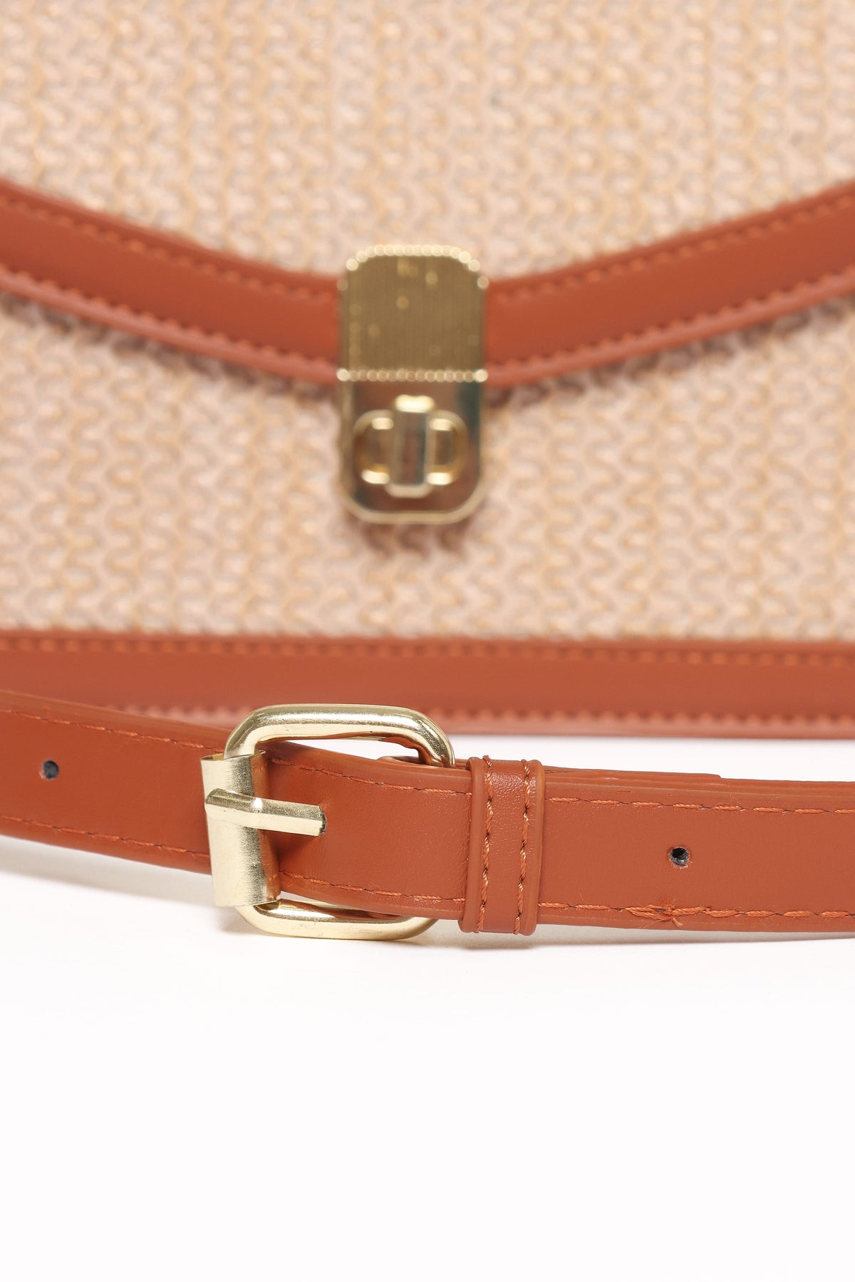 Rhea Shoulder Bag in Tan – view 3 of 4