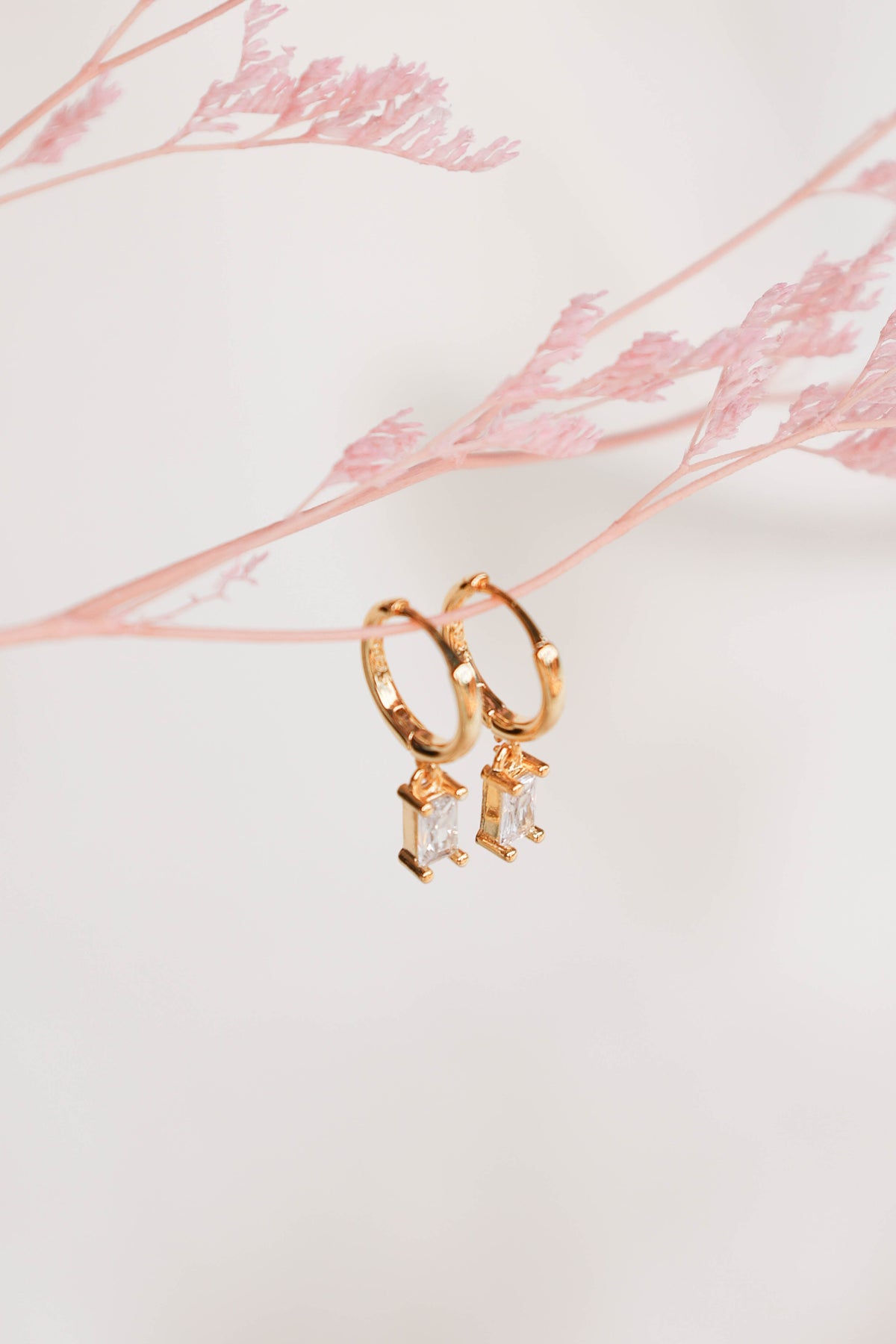 Sadie Drop Earrings in Gold – view 3 of 4