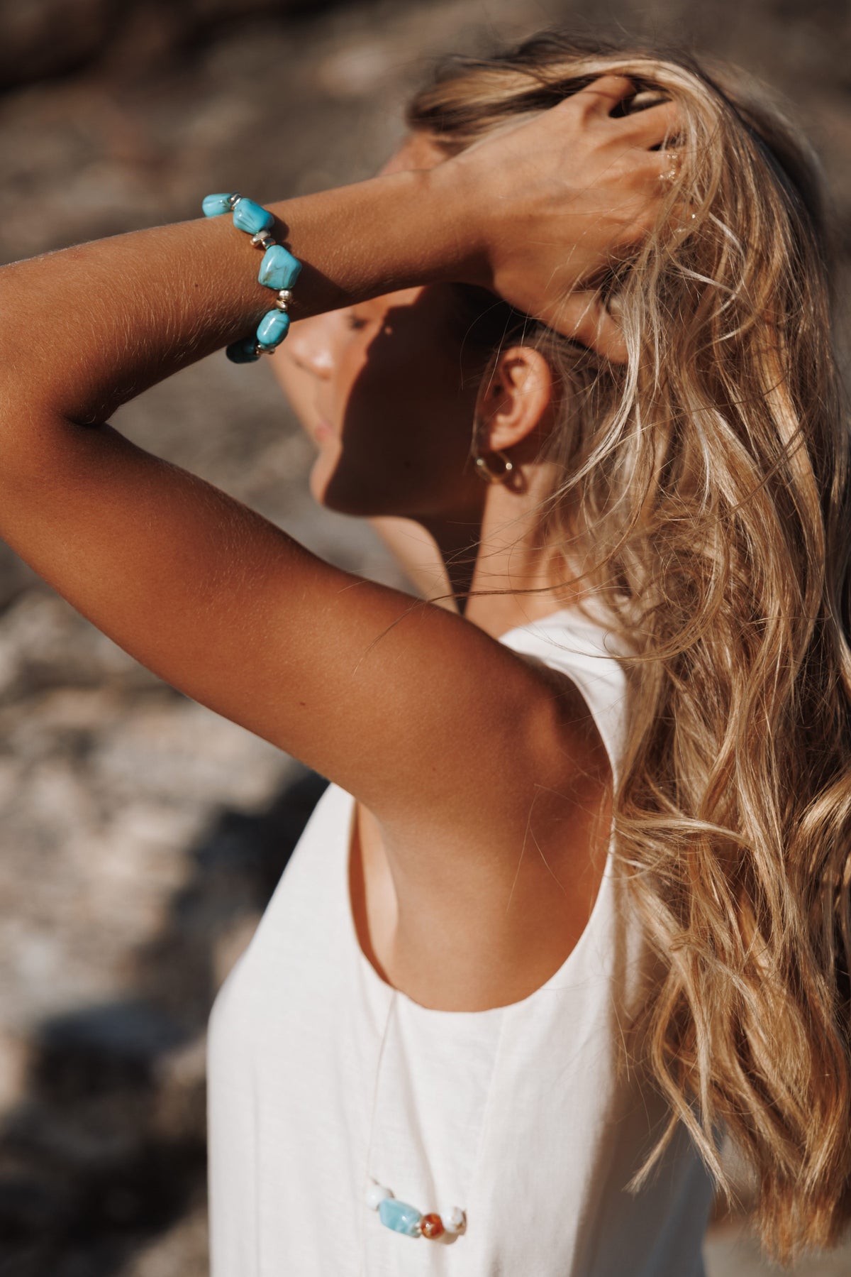 Serenity Bracelet in Blue/Gold – view 1 of 5