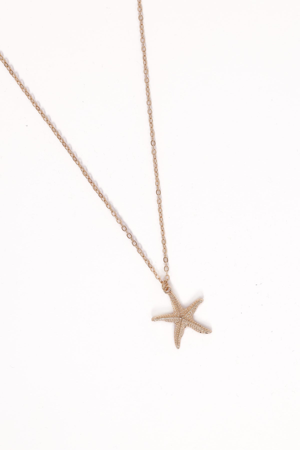 Starfish Necklace in Gold – view 4 of 8