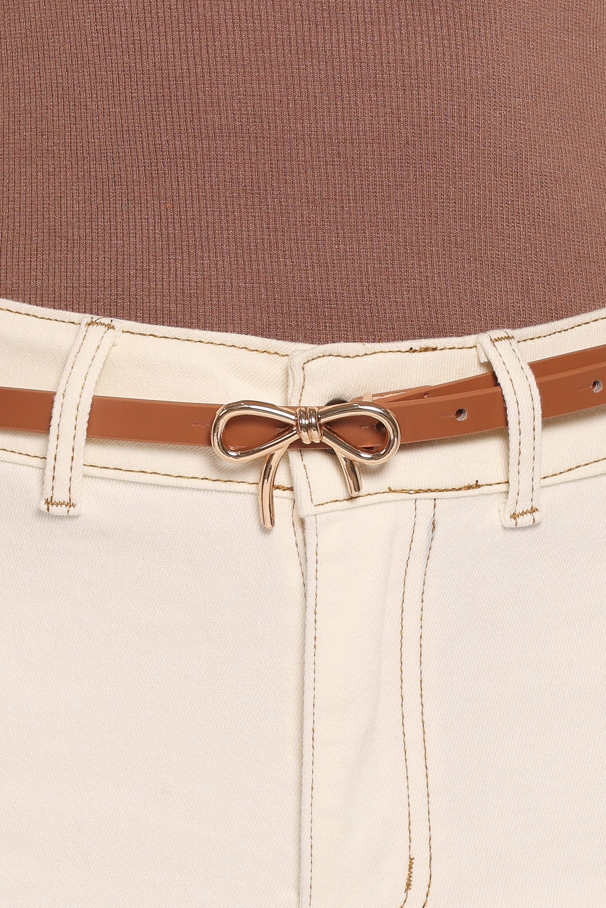 Valentina Belt in Tan – view 1 of 3