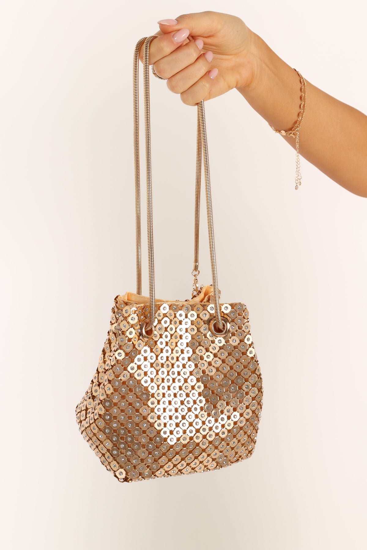 Valentina Embellished Bag in Gold – view 4 of 6