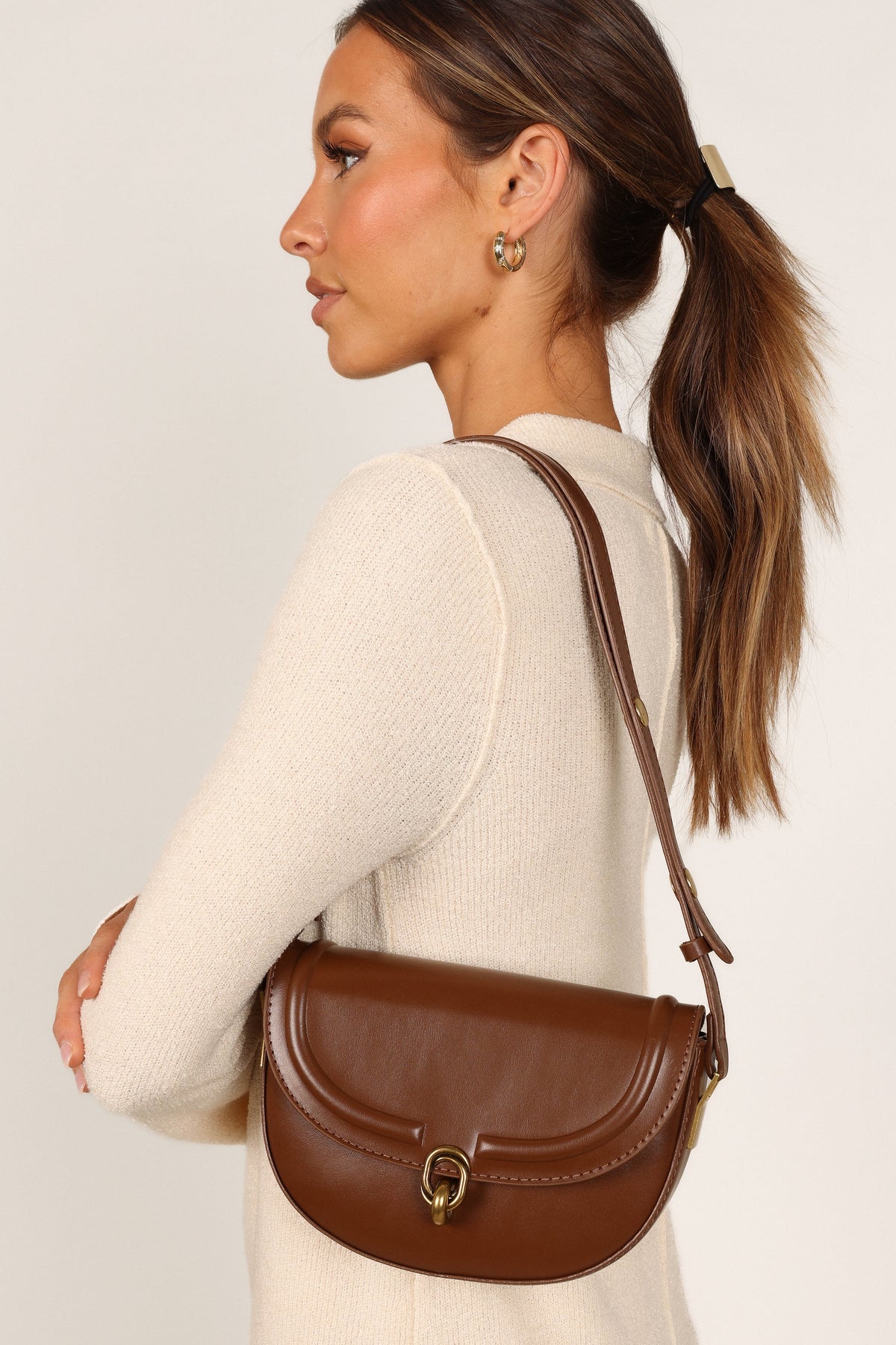 Veronica Crossbody Bag in Tan – view 4 of 4
