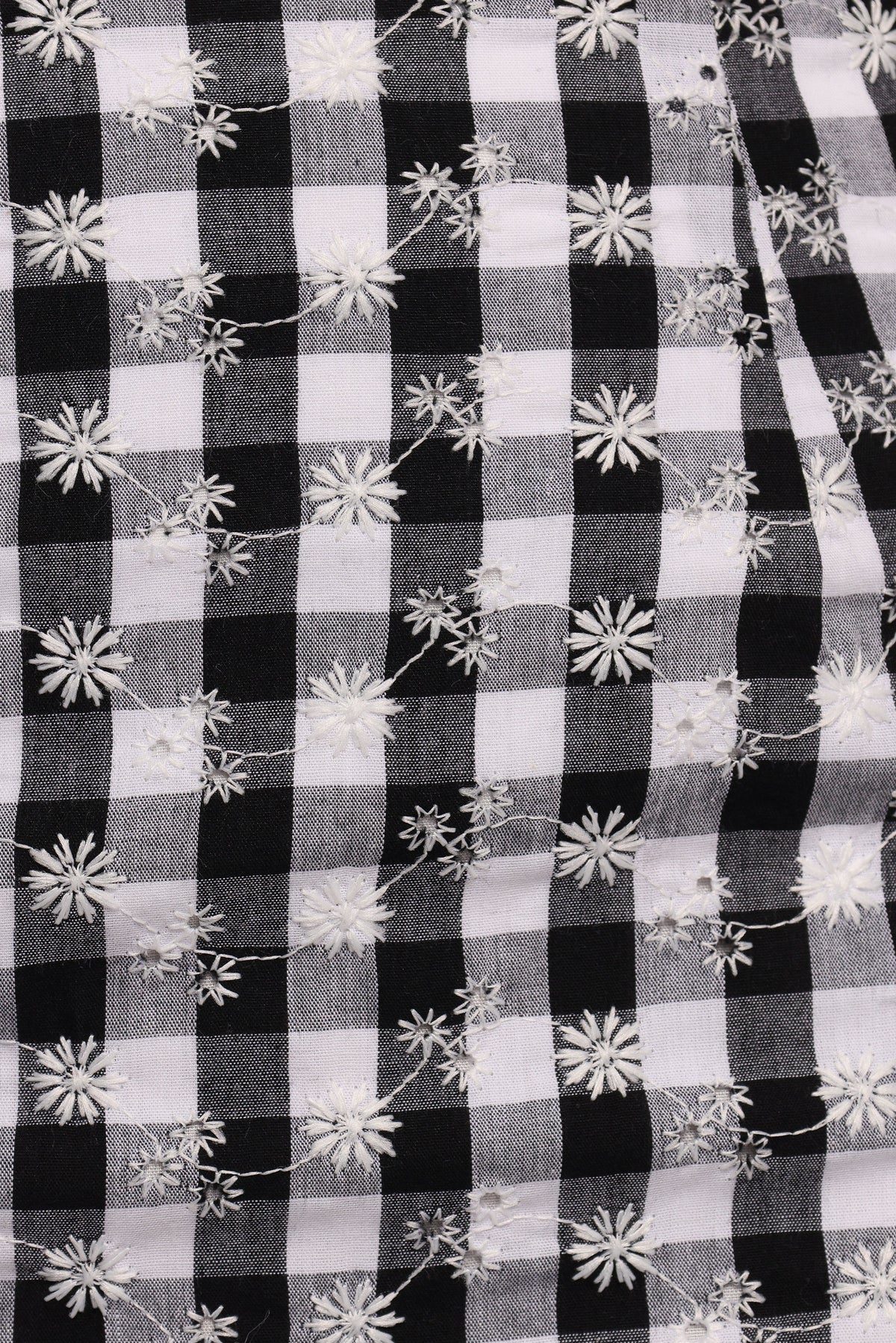 Clement Mini Skirt in Black White Gingham – view 9 of 9