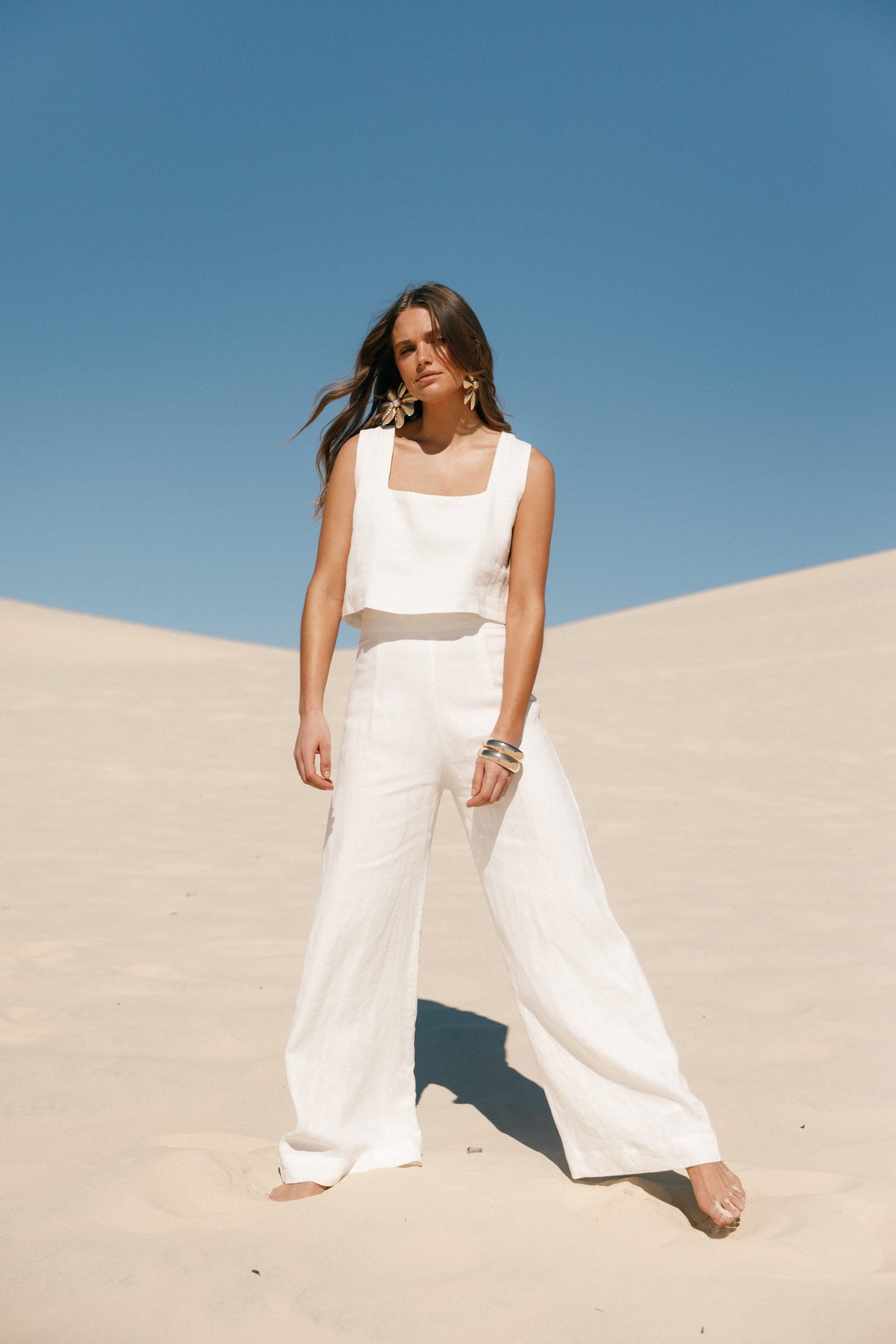 Devlin Pant in Cloud White – view 1 of 10