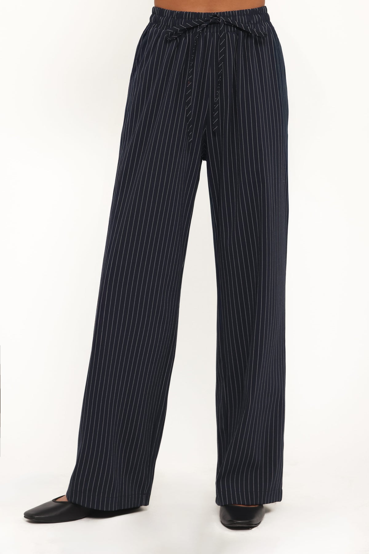 Elijah Pants in Navy White Stripe – view 4 of 8