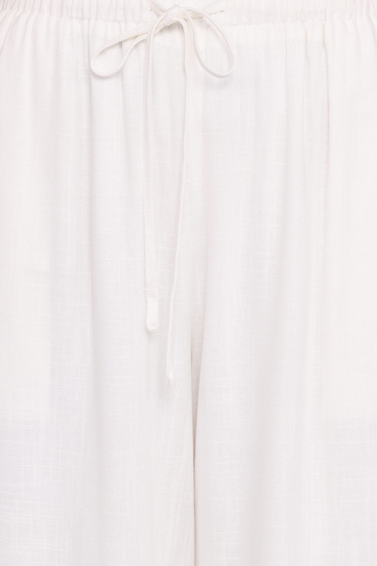 Elowen Wide Leg Pants in White – view 7 of 8