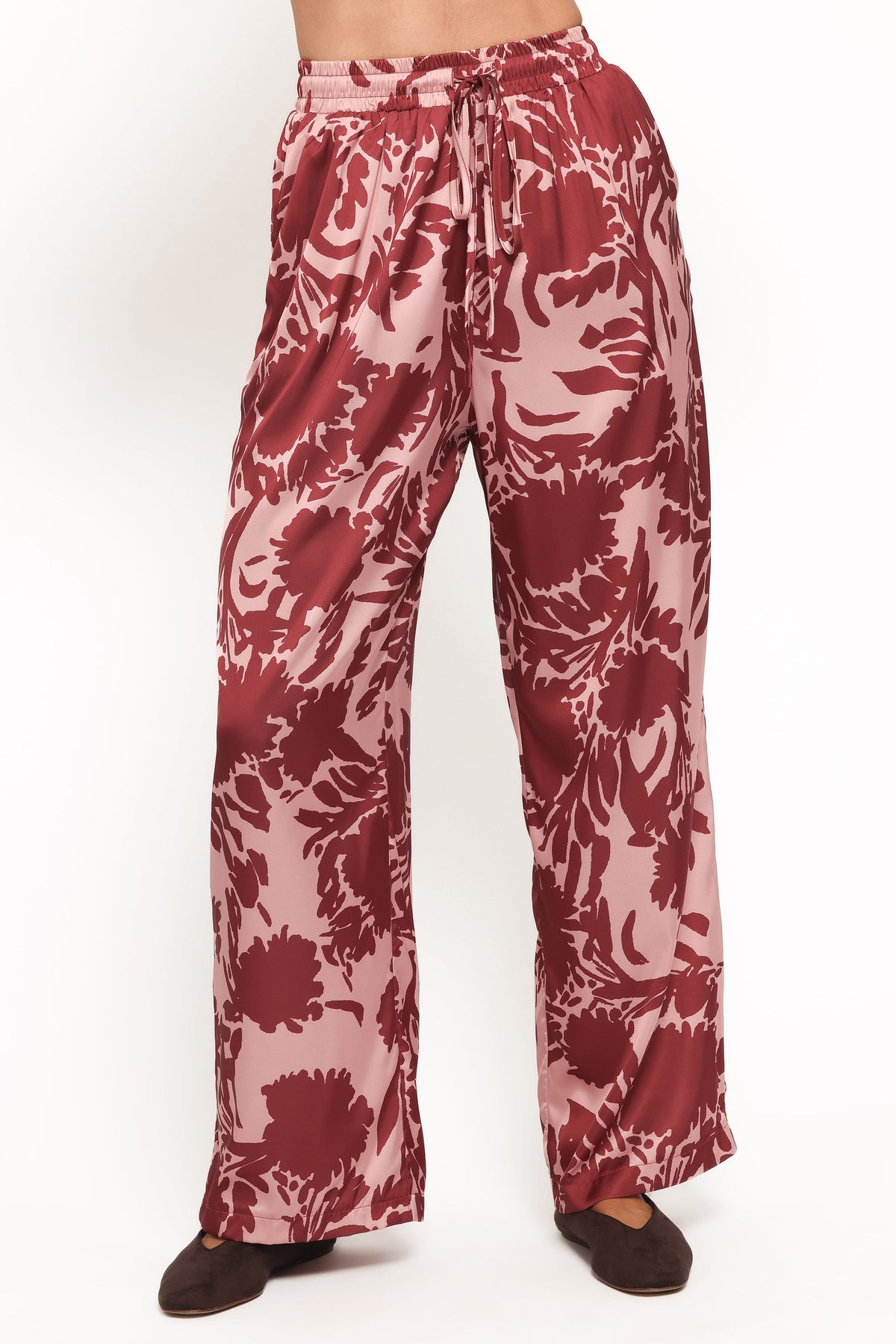Elysia Pants in Pink Burgundy – view 3 of 6