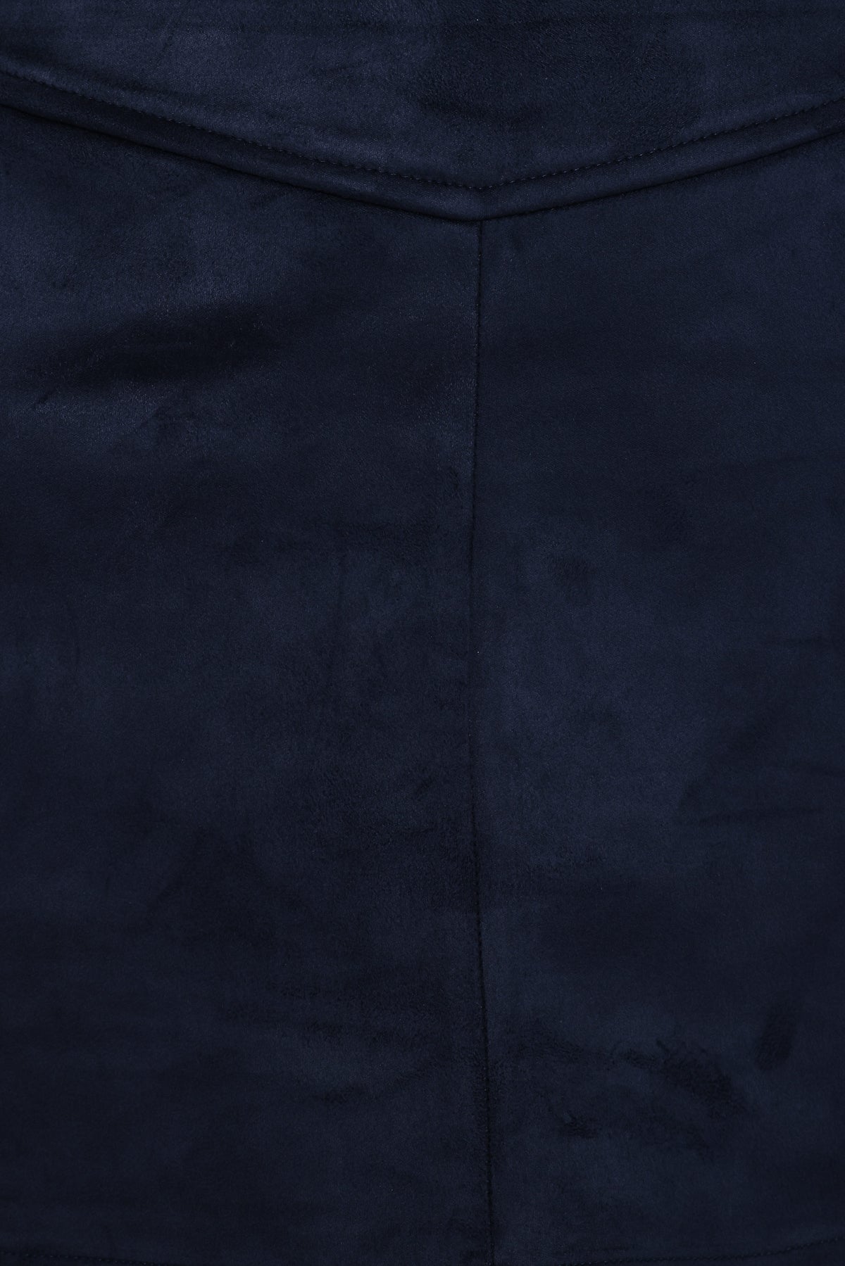 Hope Suede Mini Skirt in Navy – view 5 of 5