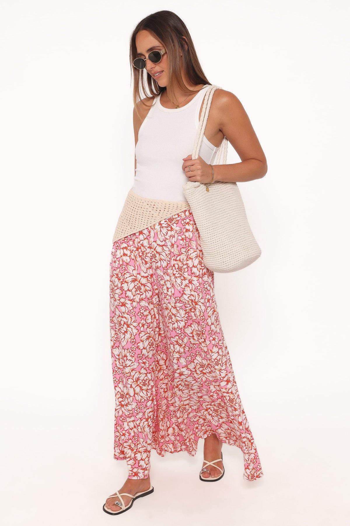 Lessie Pants in Pink Floral – view 3 of 6