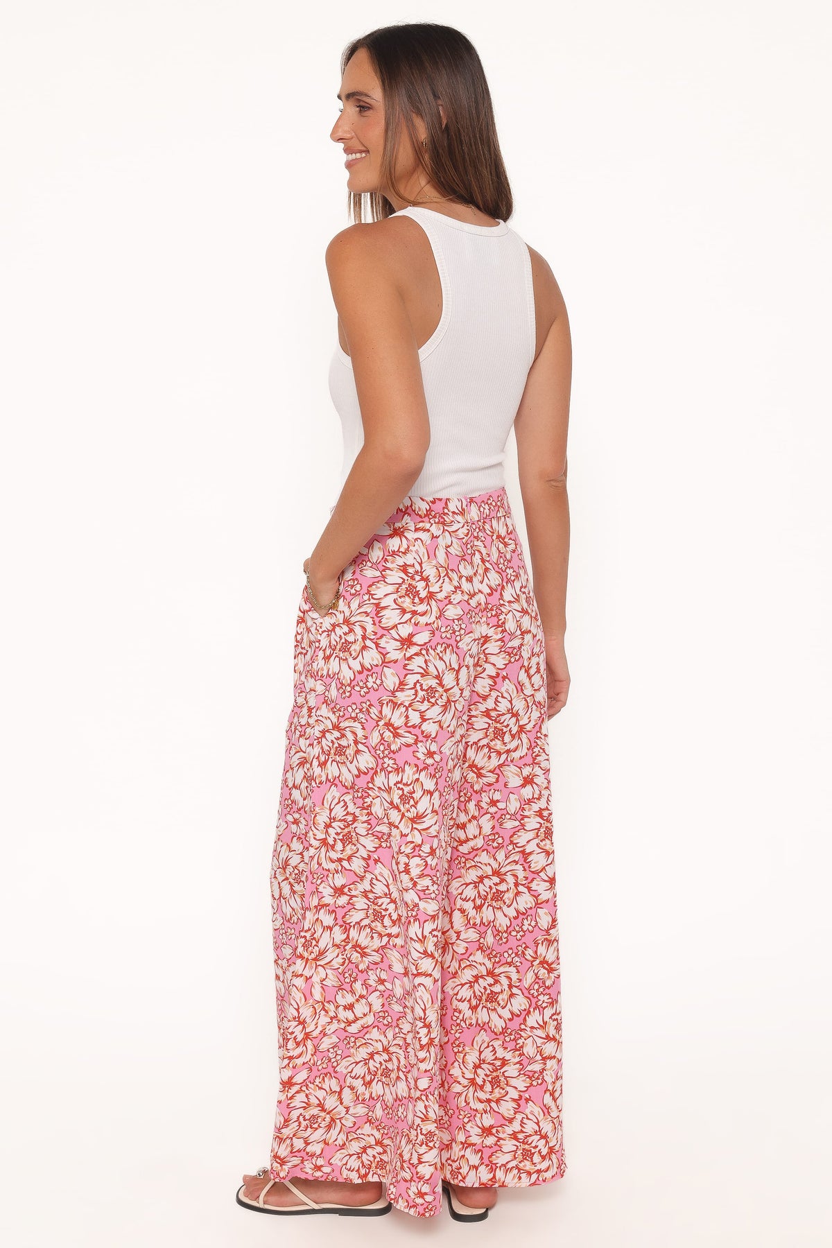 Lessie Pants in Pink Floral – view 4 of 6