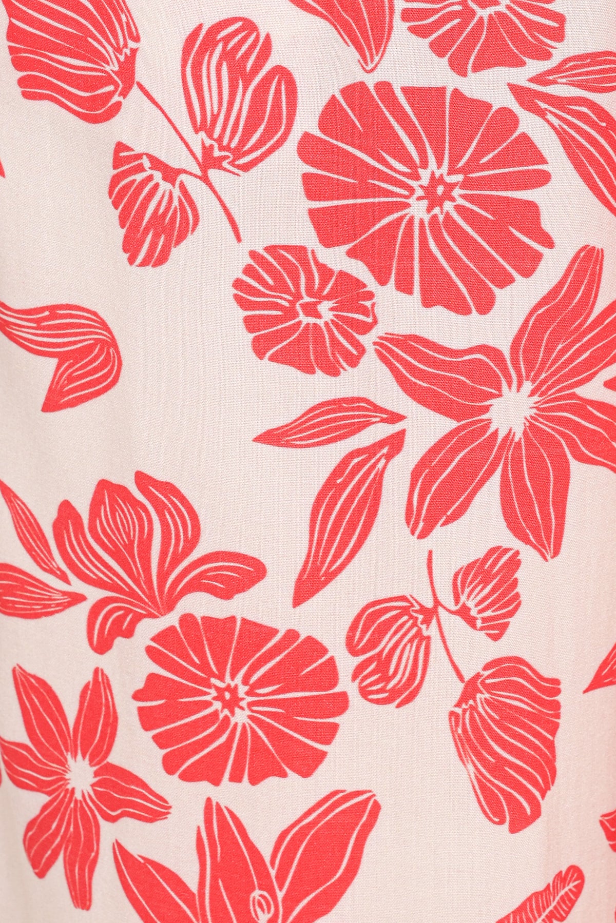 Lira Tie Waist Pant in Red Floral – view 5 of 5