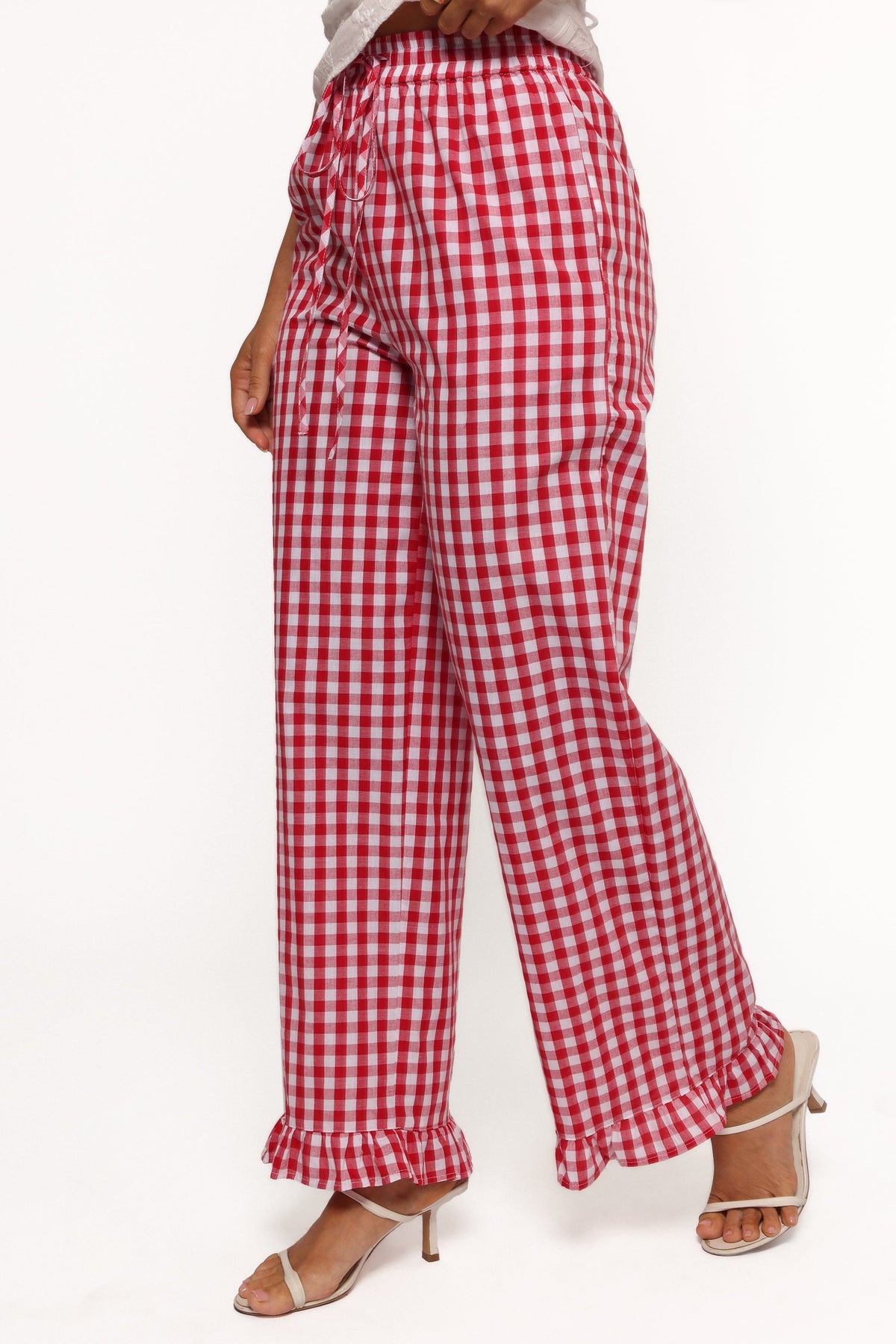 Marina Pant in Red Gingham – view 4 of 8