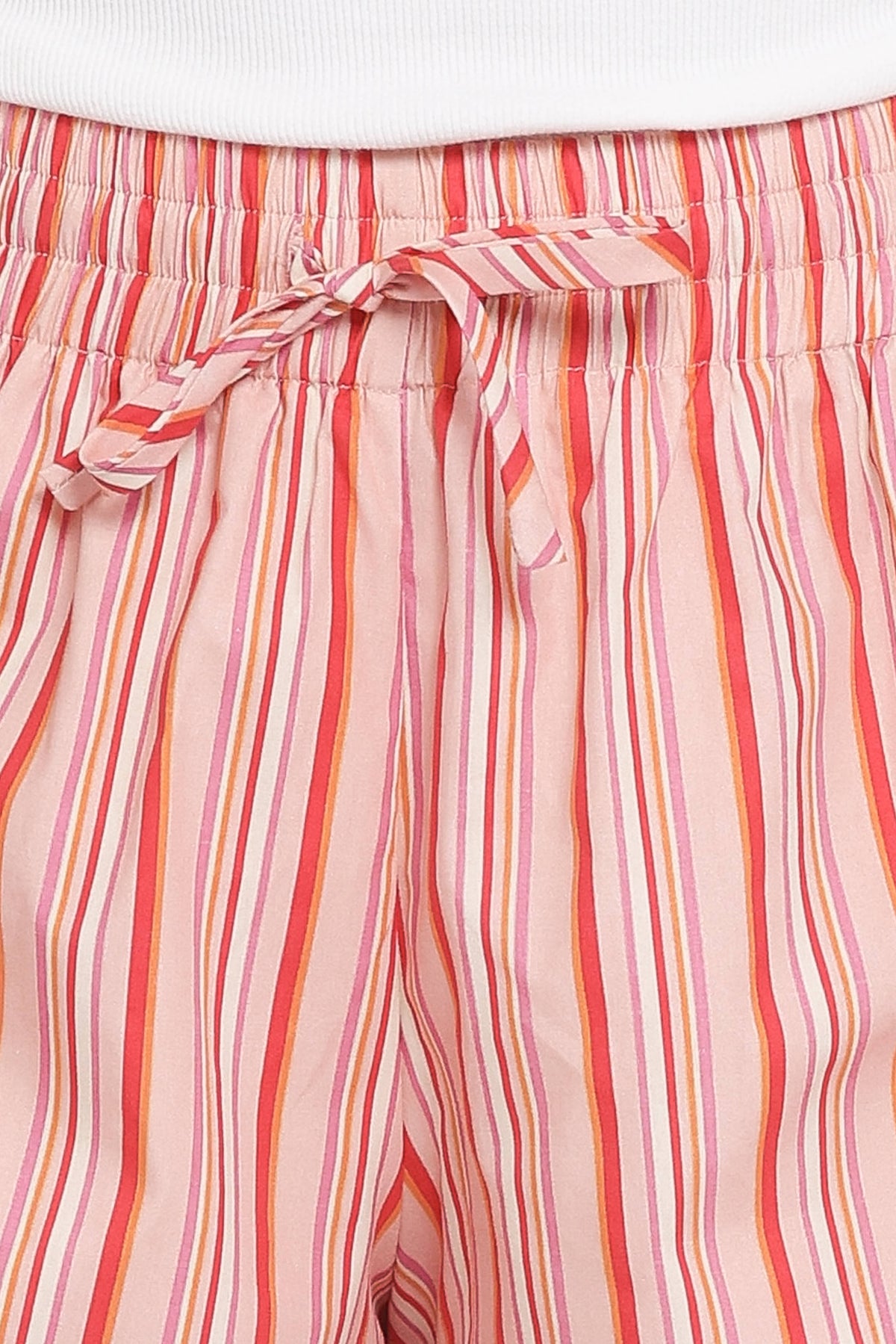 Mattina Shorts in Peach Stripe – view 7 of 8