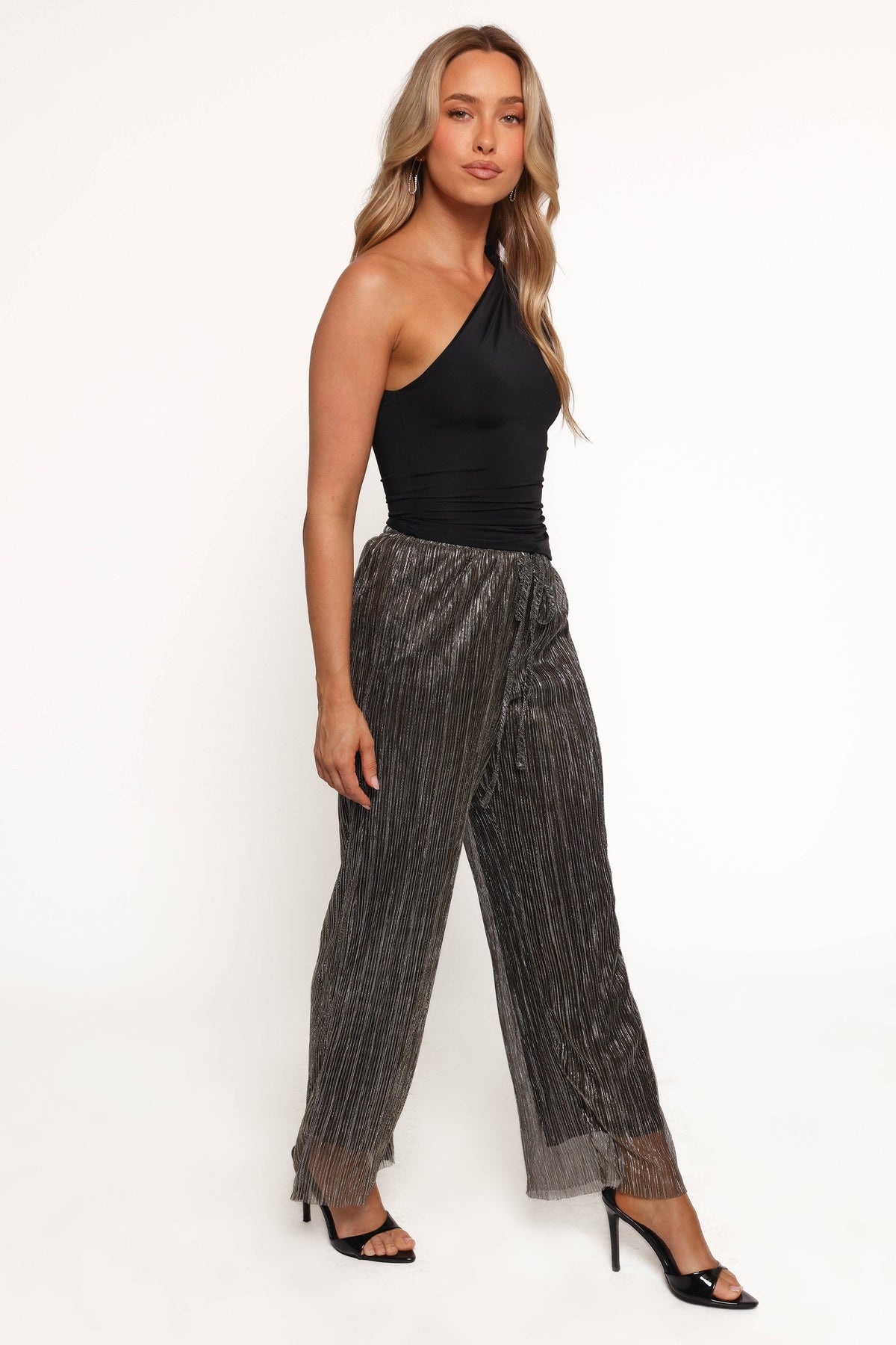 Nila Sheer Pant in Black Gold – view 5 of 6
