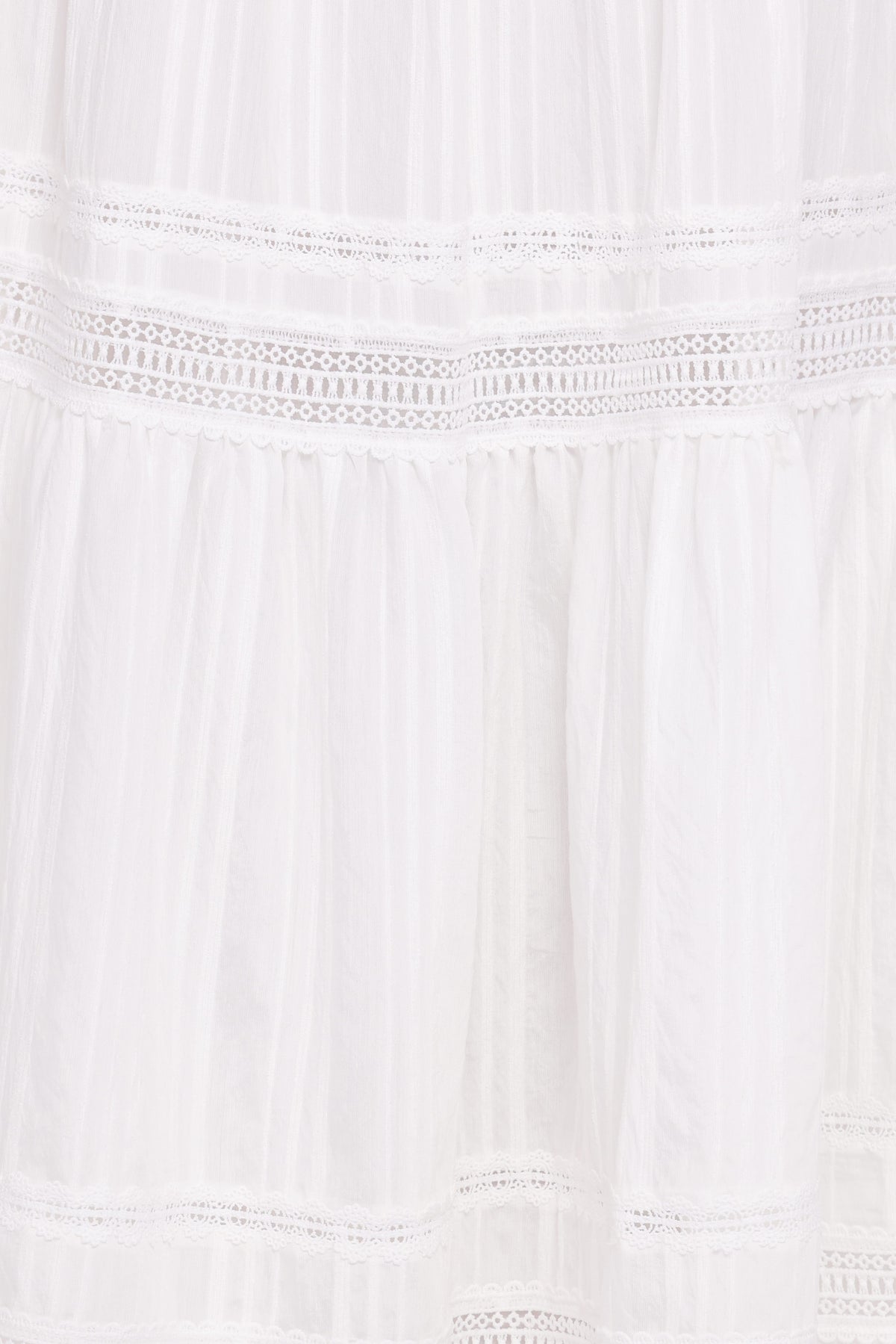 Peony Maxi Skirt in White – view 7 of 8