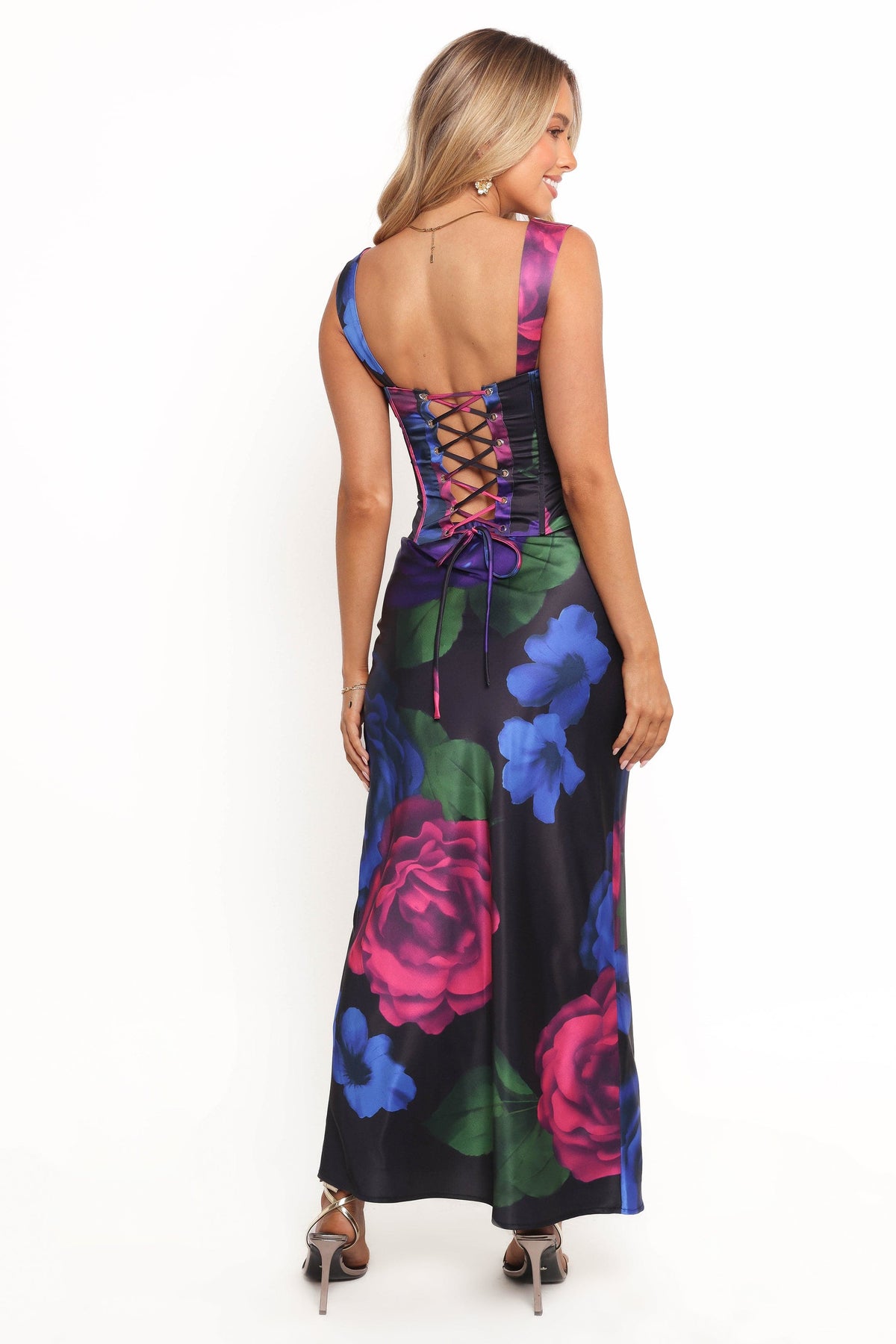 Rosalia Maxi Skirt in Pink Multi – view 4 of 6