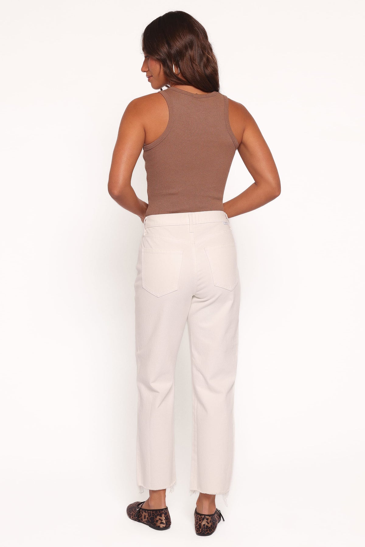 Sundaze Straight Leg Jean in Swan – view 4 of 6