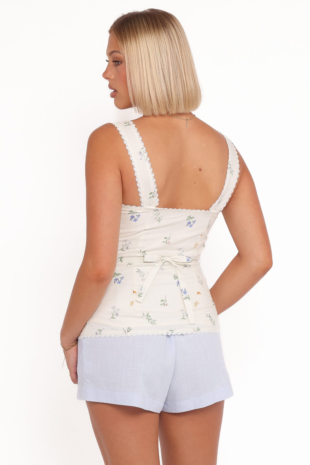 Tallulah Shorts in Pale Blue – view 4 of 8