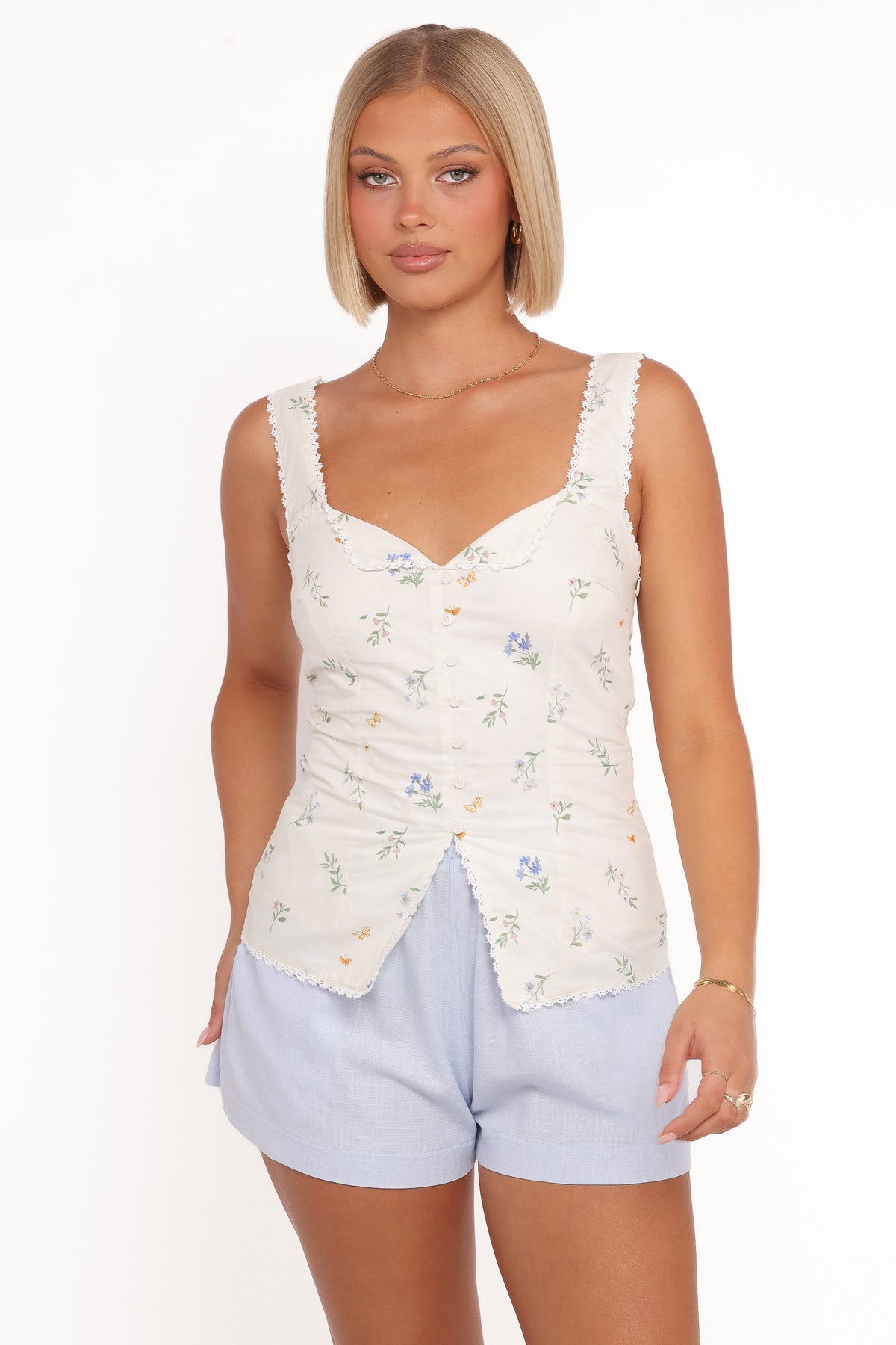 Tallulah Shorts in Pale Blue – view 6 of 8