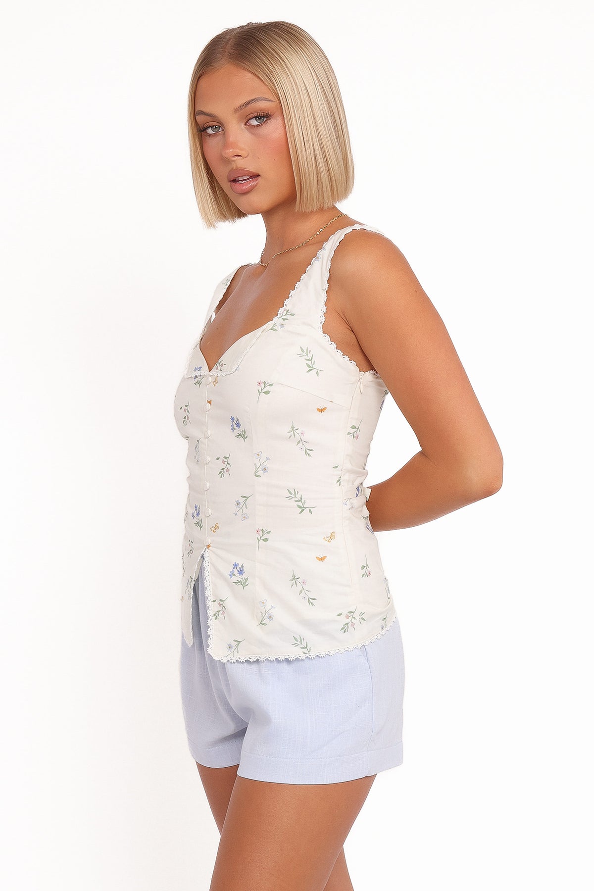 Tallulah Shorts in Pale Blue – view 5 of 8