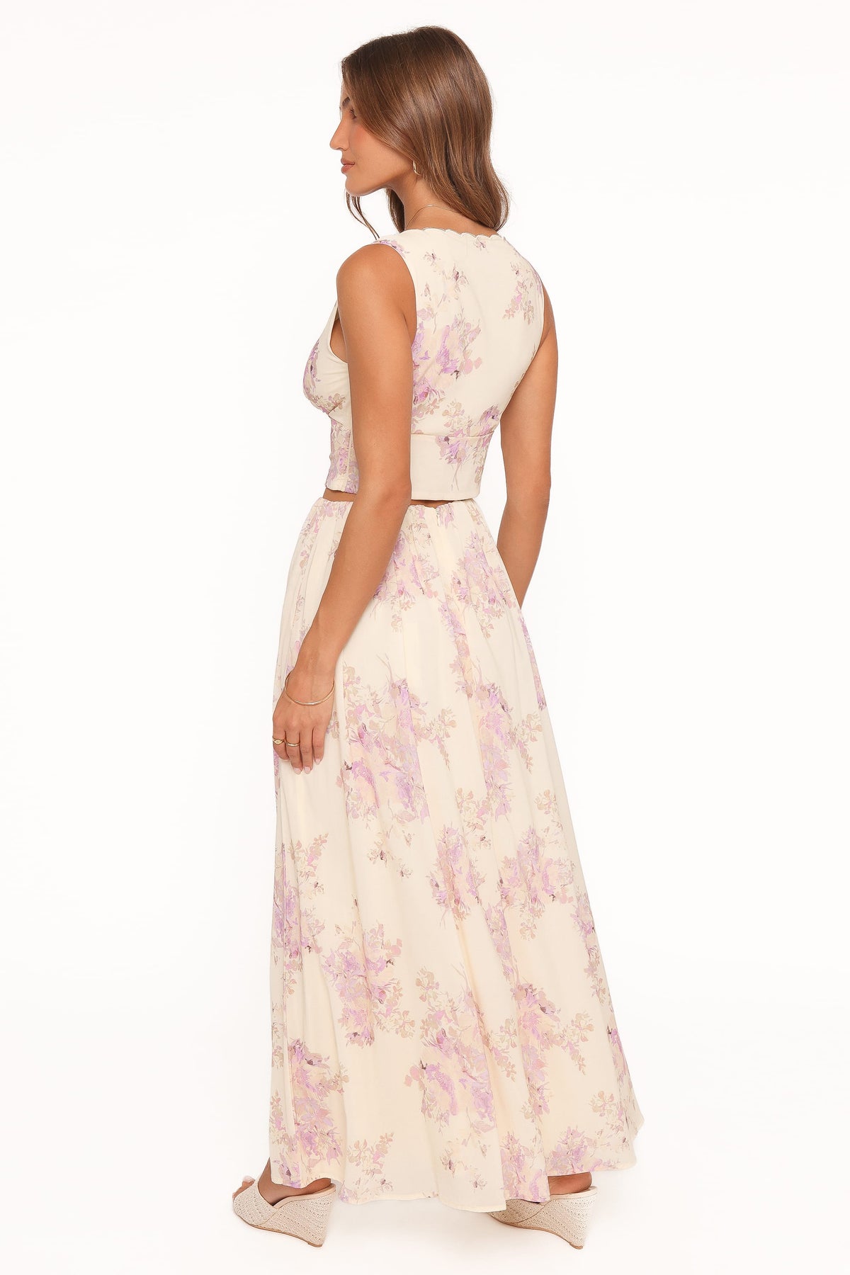 Tinsley Maxi Skirt in Lavender Floral – view 5 of 7