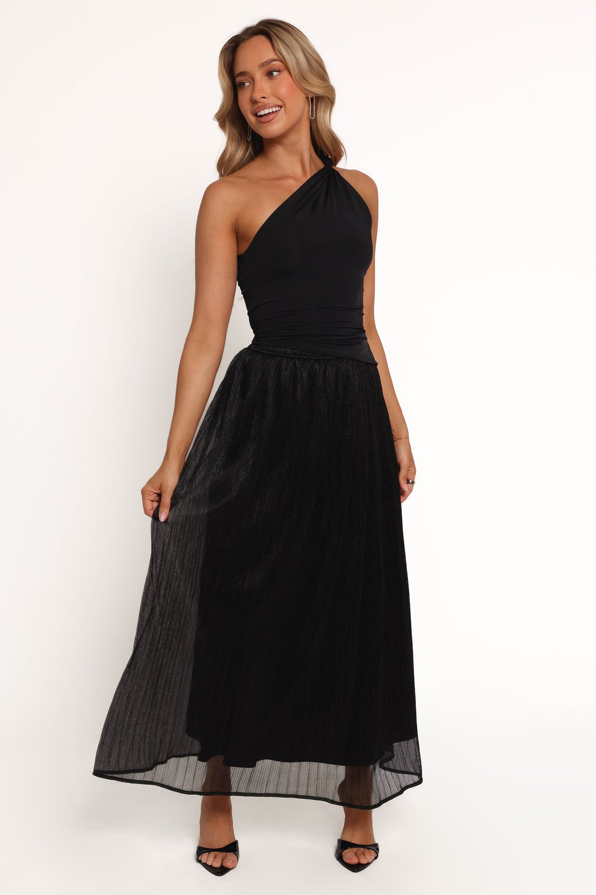 Tricia Maxi Skirt in Black – view 1 of 6