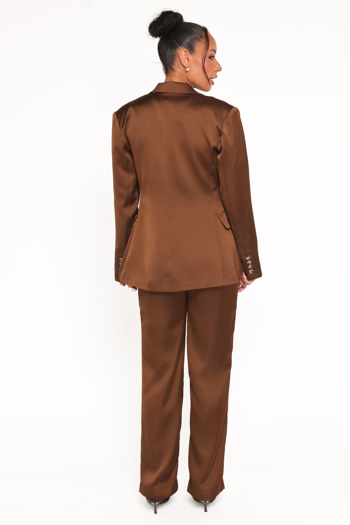 Trina Tailored Pant in Brown – view 5 of 8
