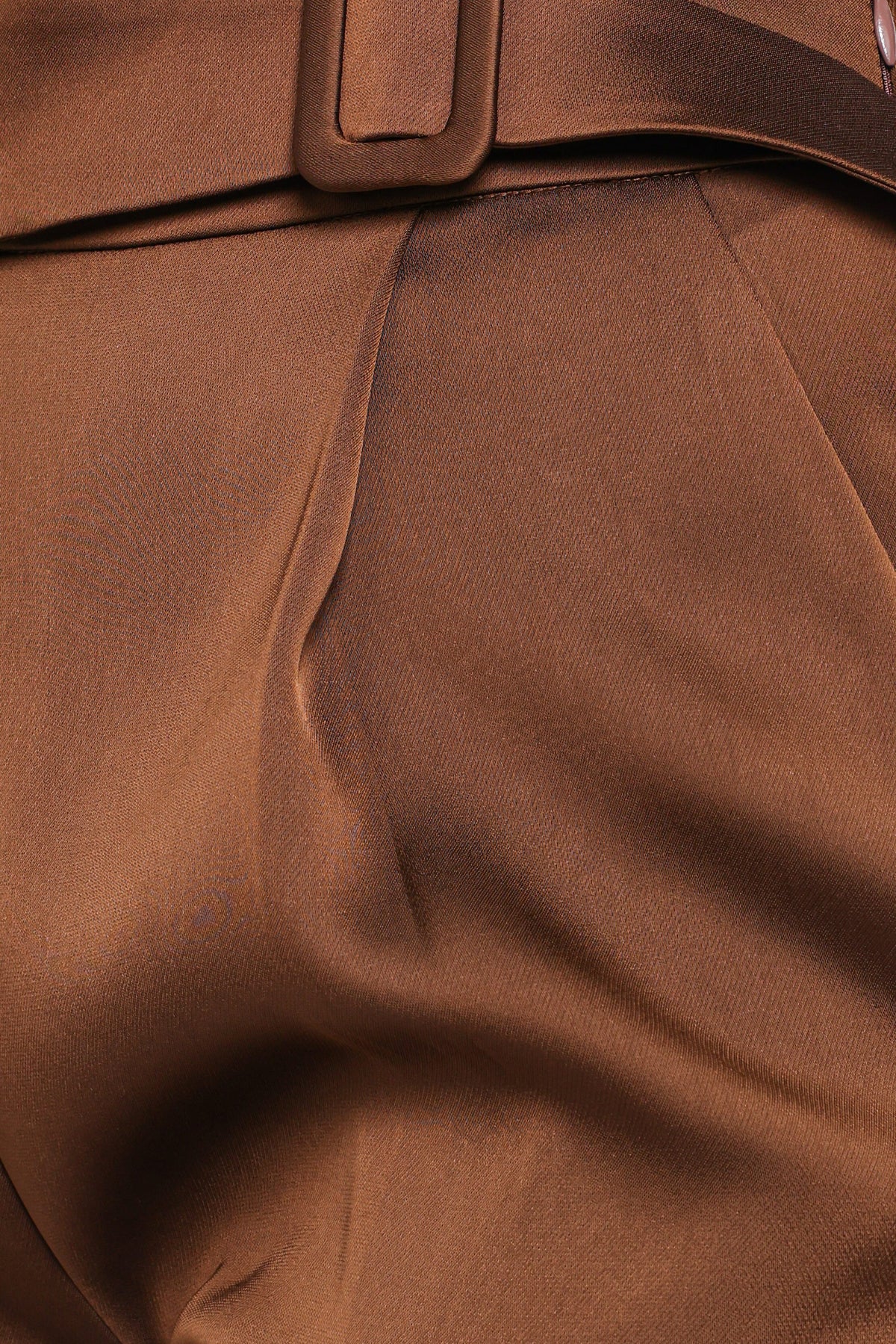 Trina Tailored Pant in Brown – view 7 of 8