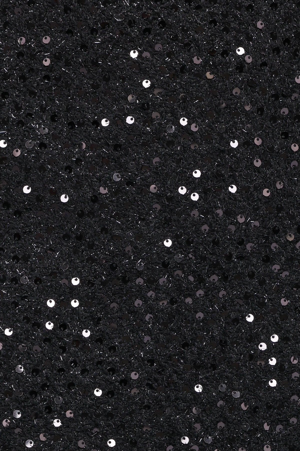 Valentina Tweed Sequins Mini Skirt in Black – view 6 of 6