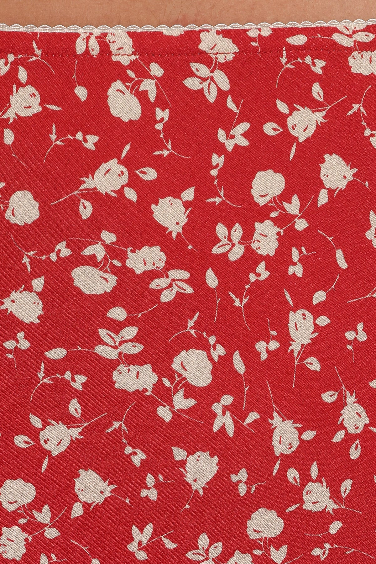 Zoella Maxi Skirt in Red Floral – view 7 of 8