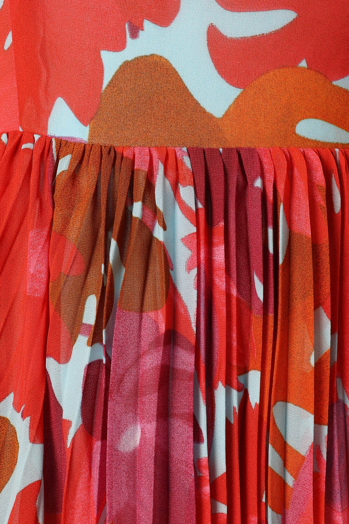 Achanti Pleated Maxi Dress in Pink Azalea – view 6 of 7